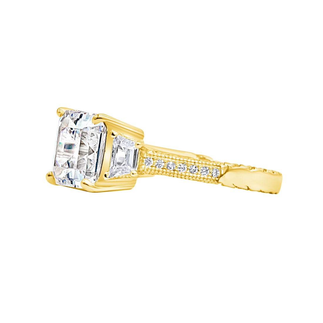 Zirconia Gold Color Ring