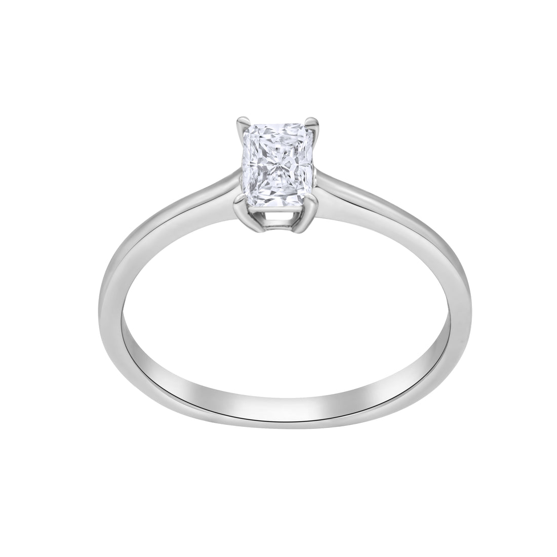 Zirconia Silver Color Ring