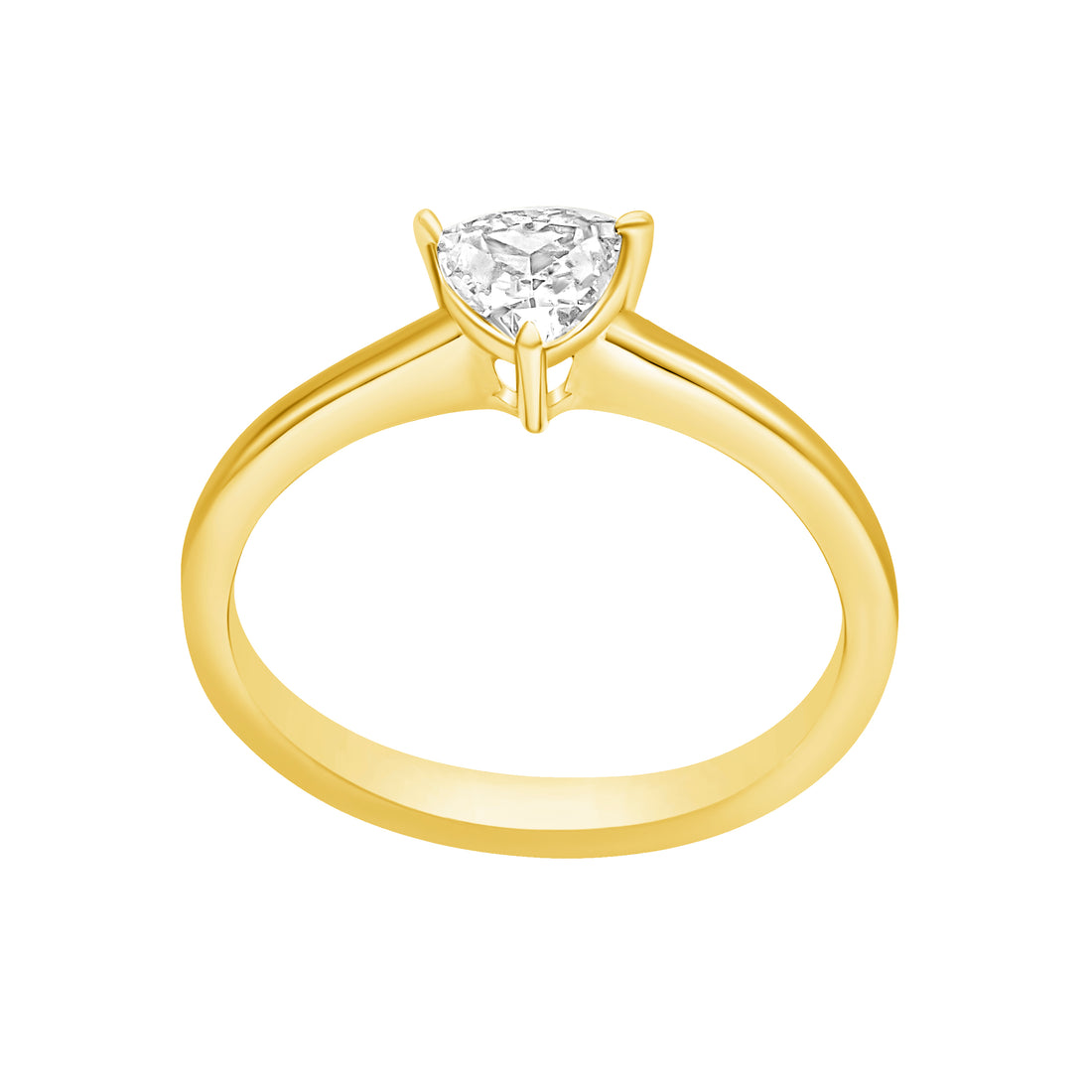 Zirconia Gold Color Ring