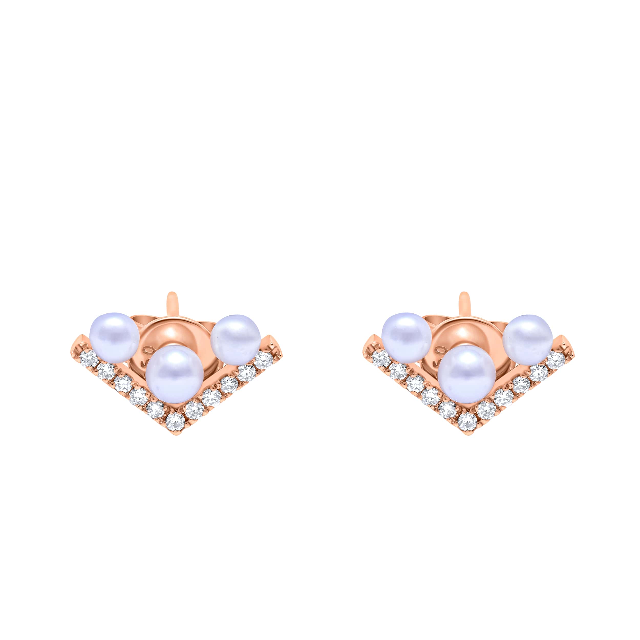 Timeless Brilliance 18K Diamond Earrings, epitome of classic charm