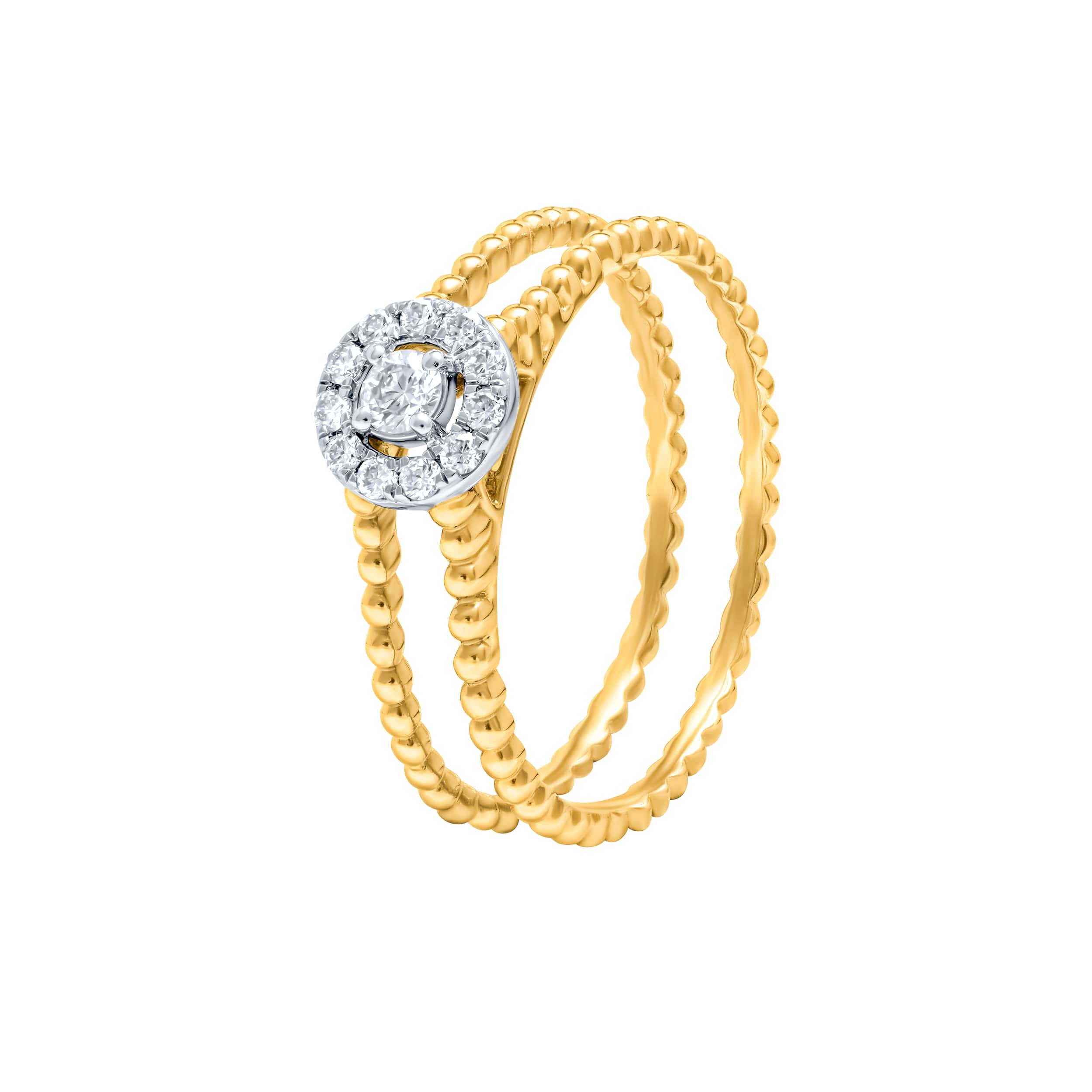 Refined Beauty 18K Diamond Ring, a symbol of timeless allure