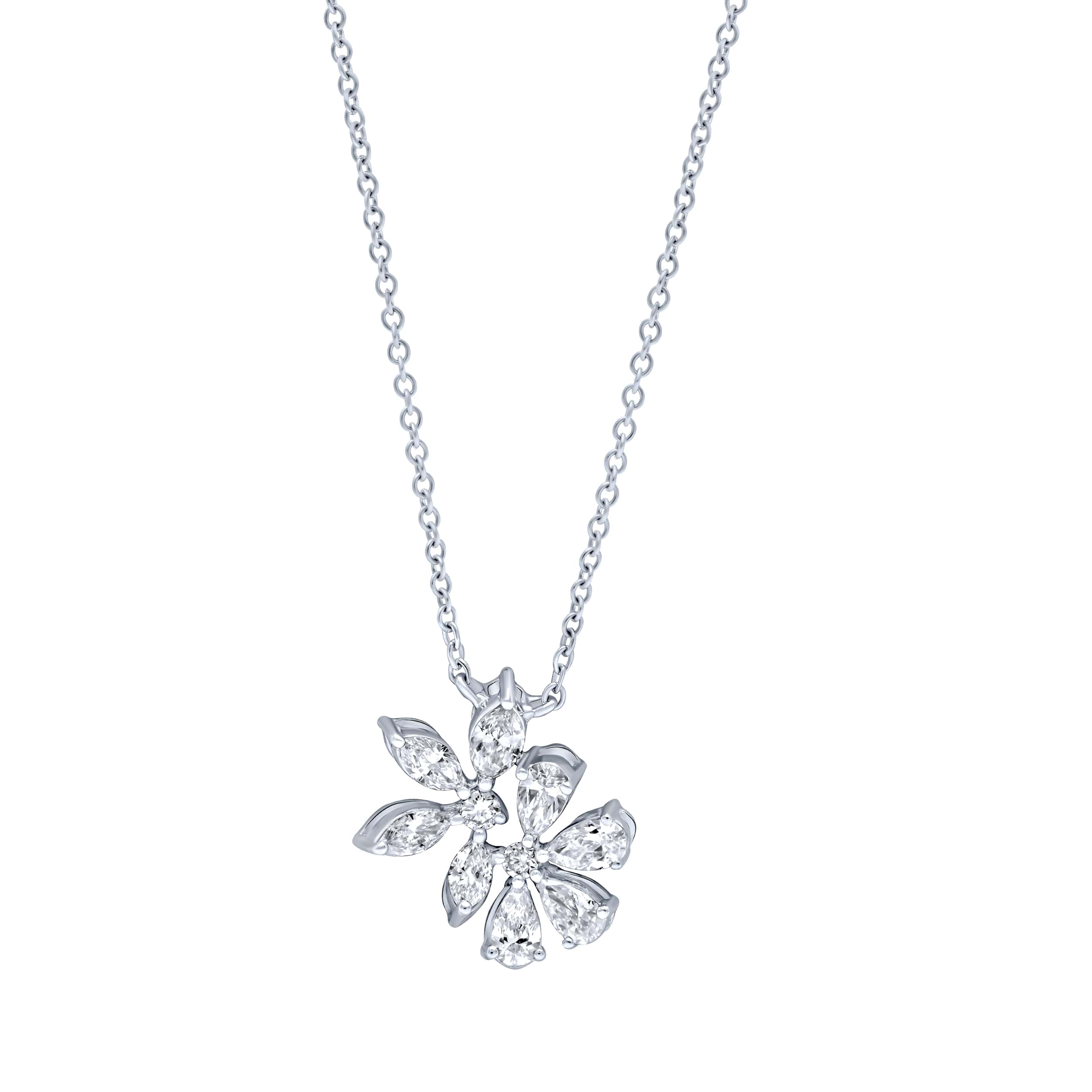 Distinguished Brilliance 18K Diamond Necklace