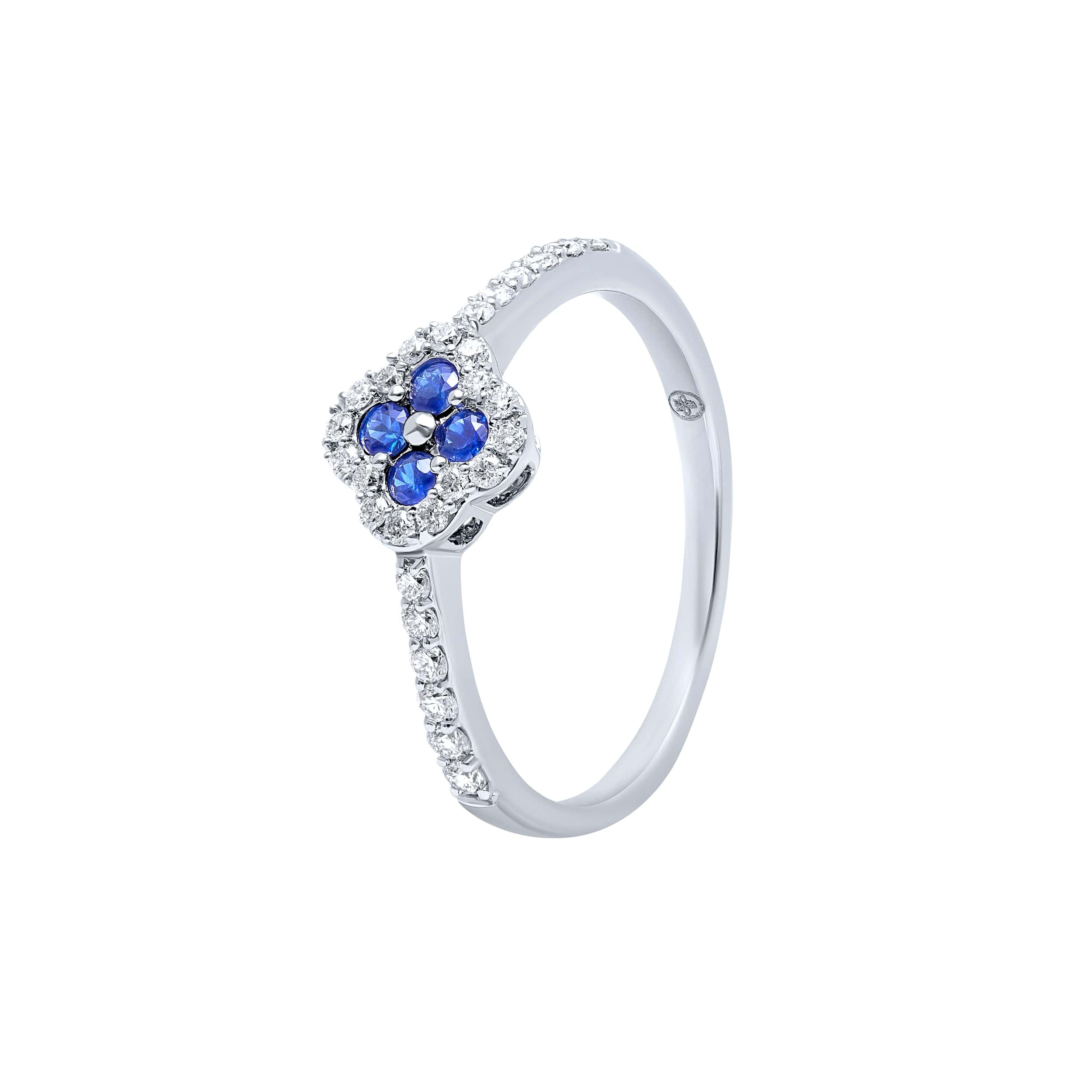 Refined Luxury 18K White Gold Dia Ring