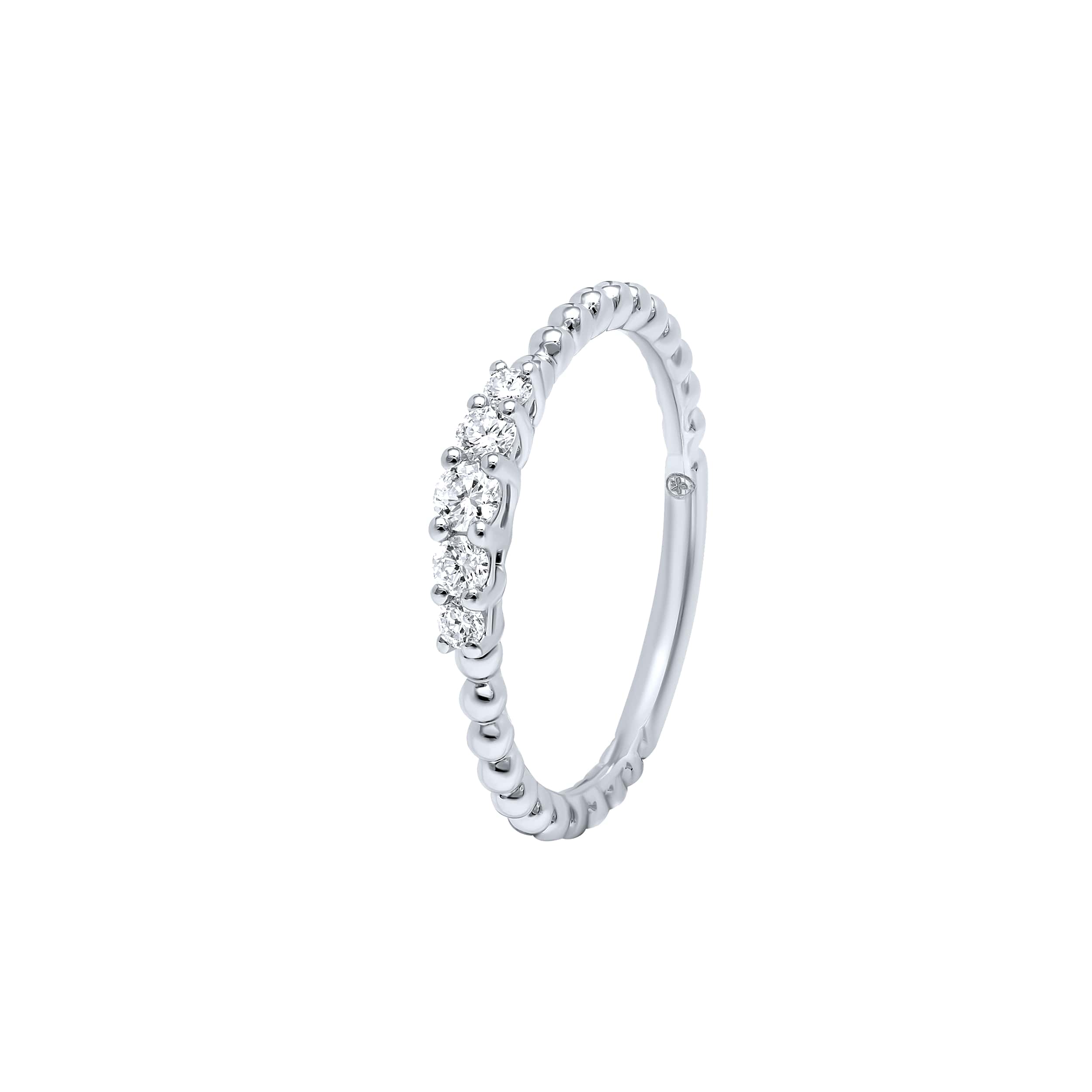 Eternal Refinement 18K White Gold Dia Ring
