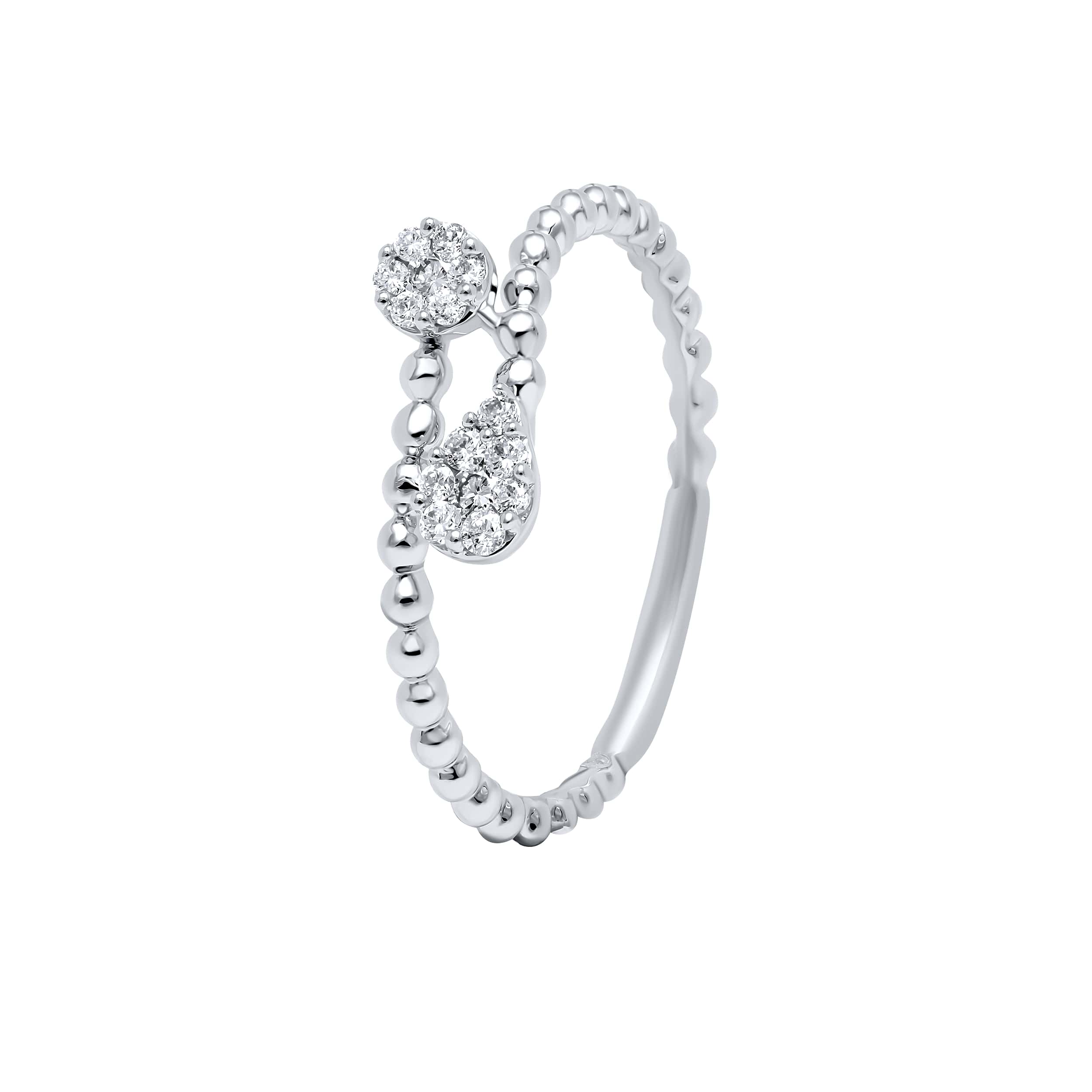 Understated Prestige 18K White Gold Dia Ring