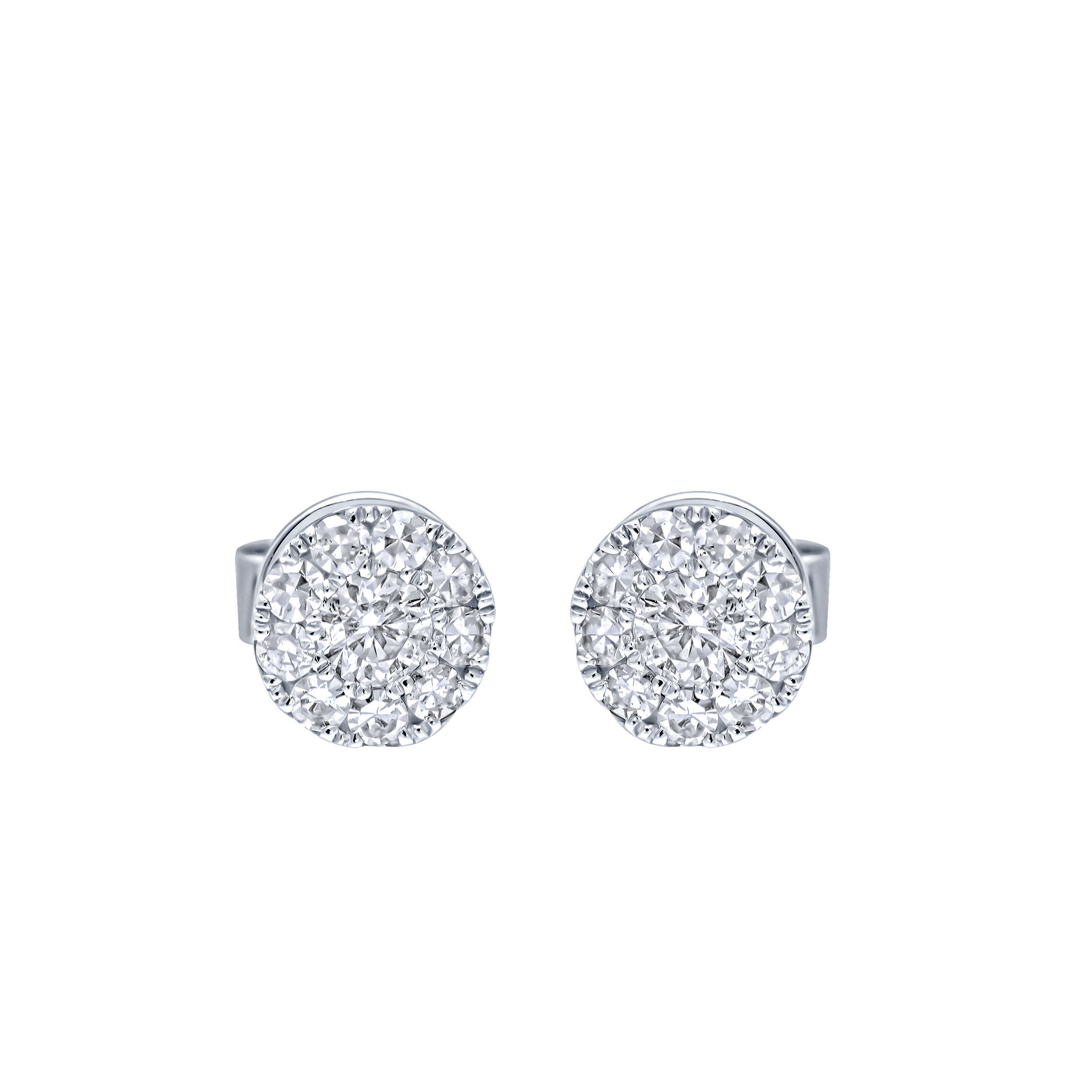 Refined Charm 18K Diamond Earrings