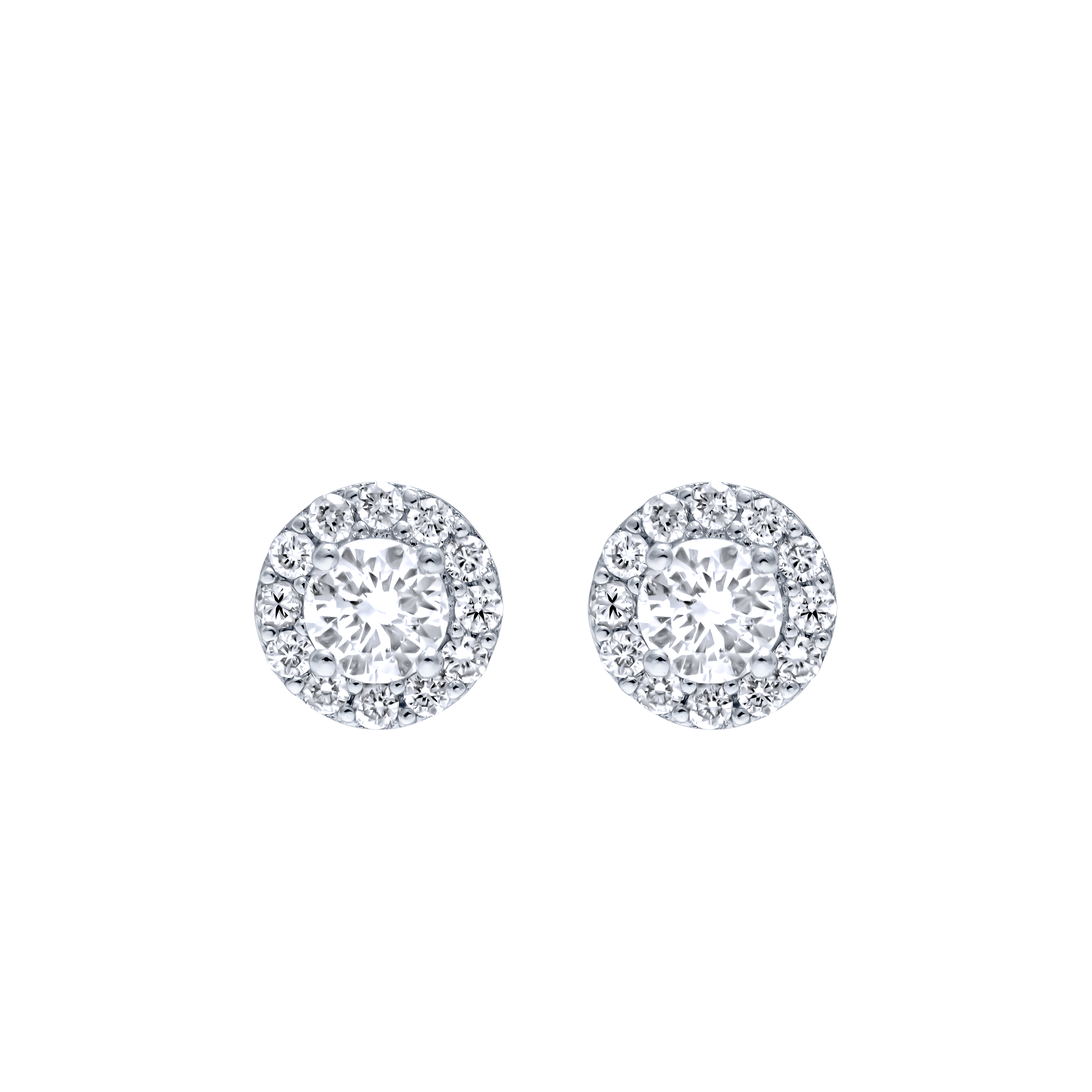 Timeless Radiance 18K Diamond Earrings