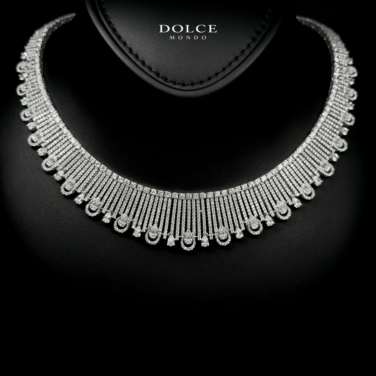 Victoria White Luxury Bridal Full Set Featuring Hight Quality Class Zircon Stones with Premium Rhodium-plated Finish