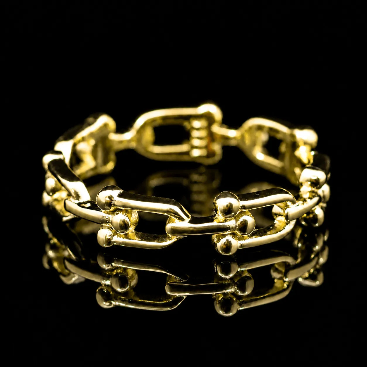Urban Link Gold Plated 925 Silver Set