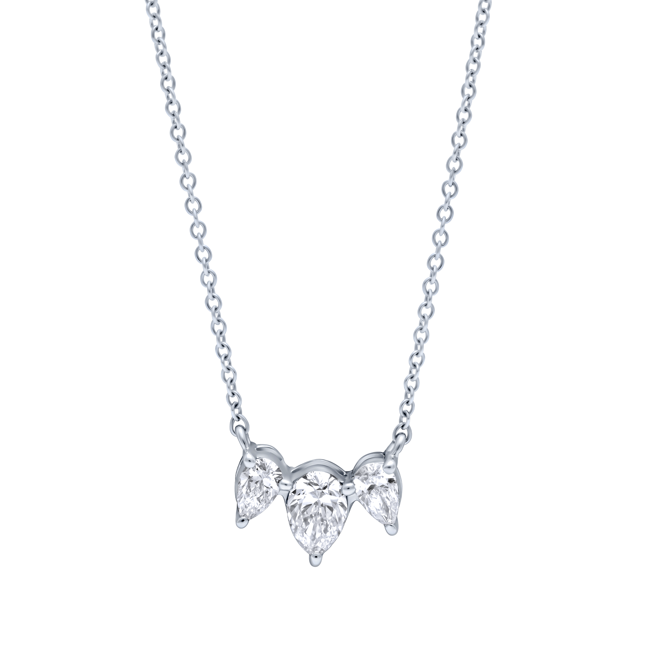 Luxurious Splendor 18K Diamond Necklace