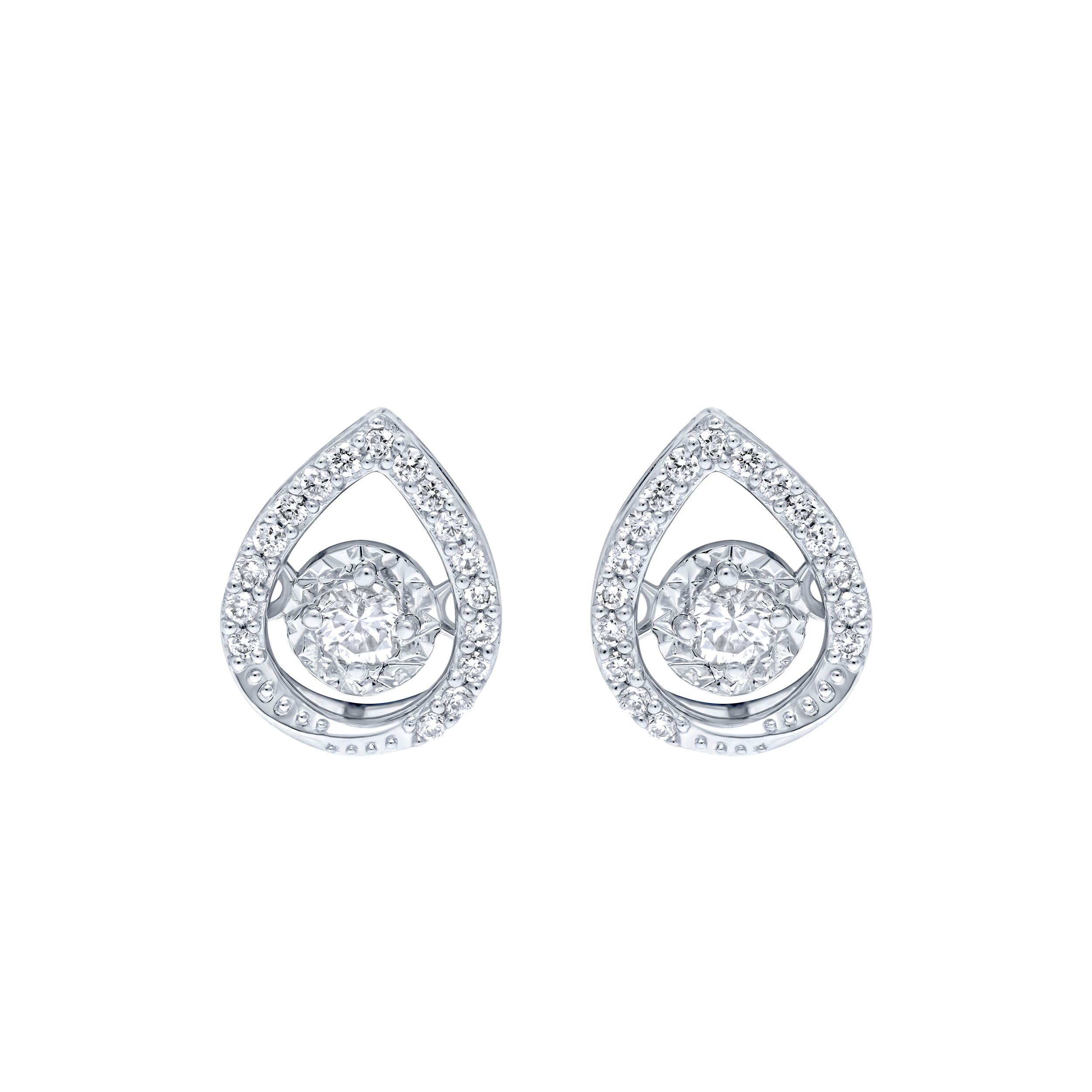 Refined Luxury 18K Diamond Pendant