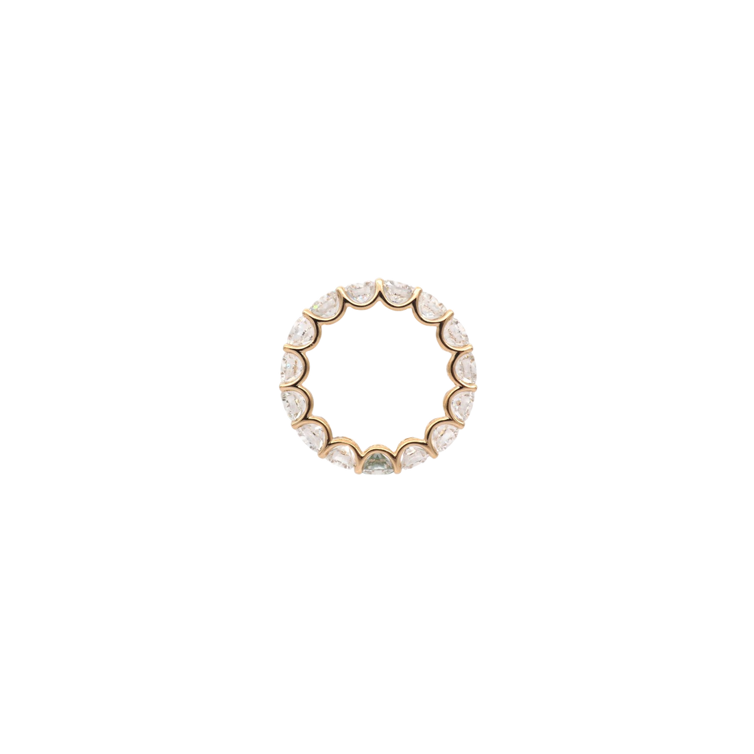 Yellow Gold Lab-Grown Diamond Eternity Band