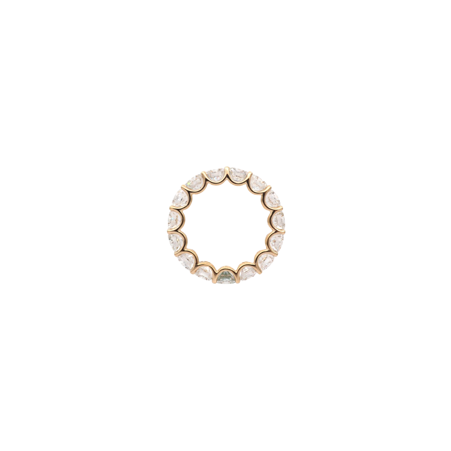 Yellow Gold Lab-Grown Diamond Eternity Band