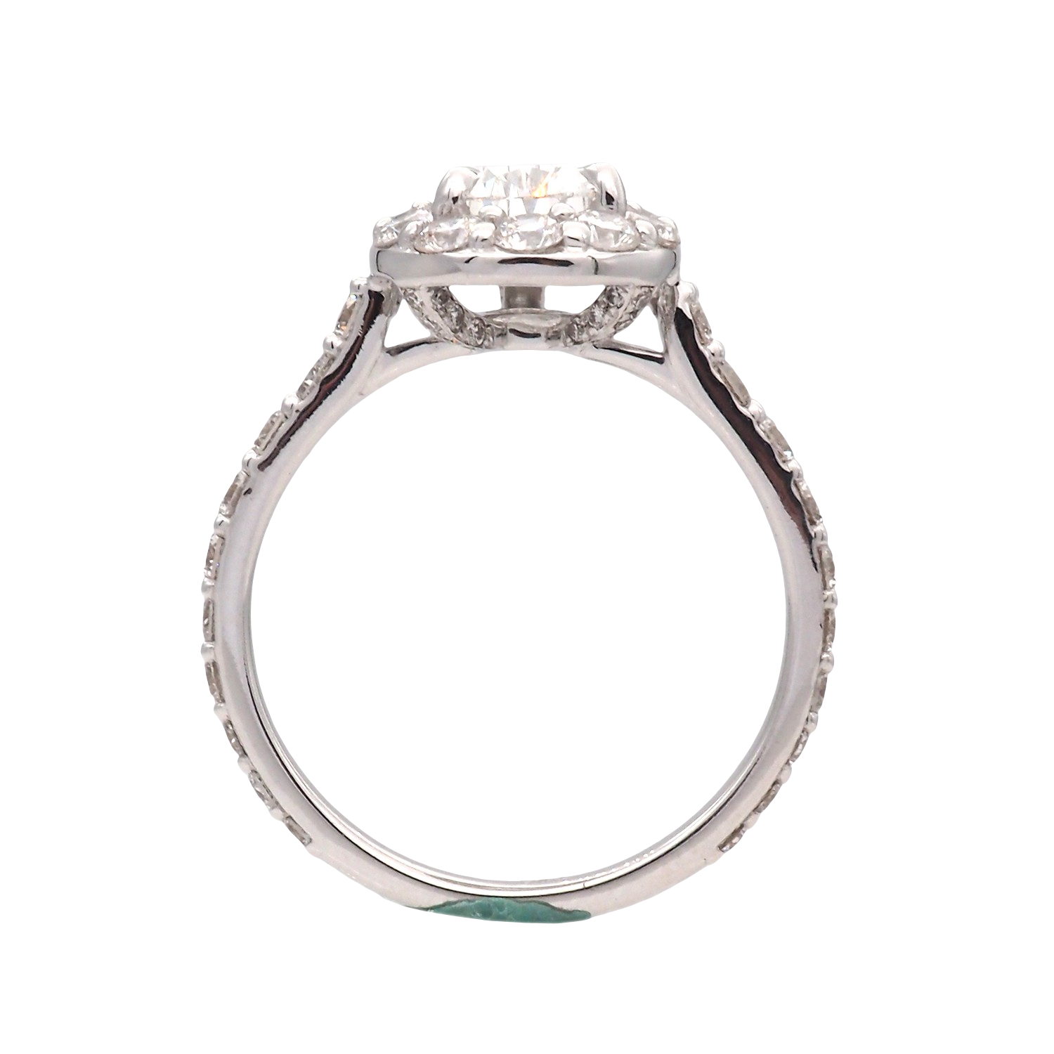 Elegant Pear-Shaped Lab-Grown Diamond Ring