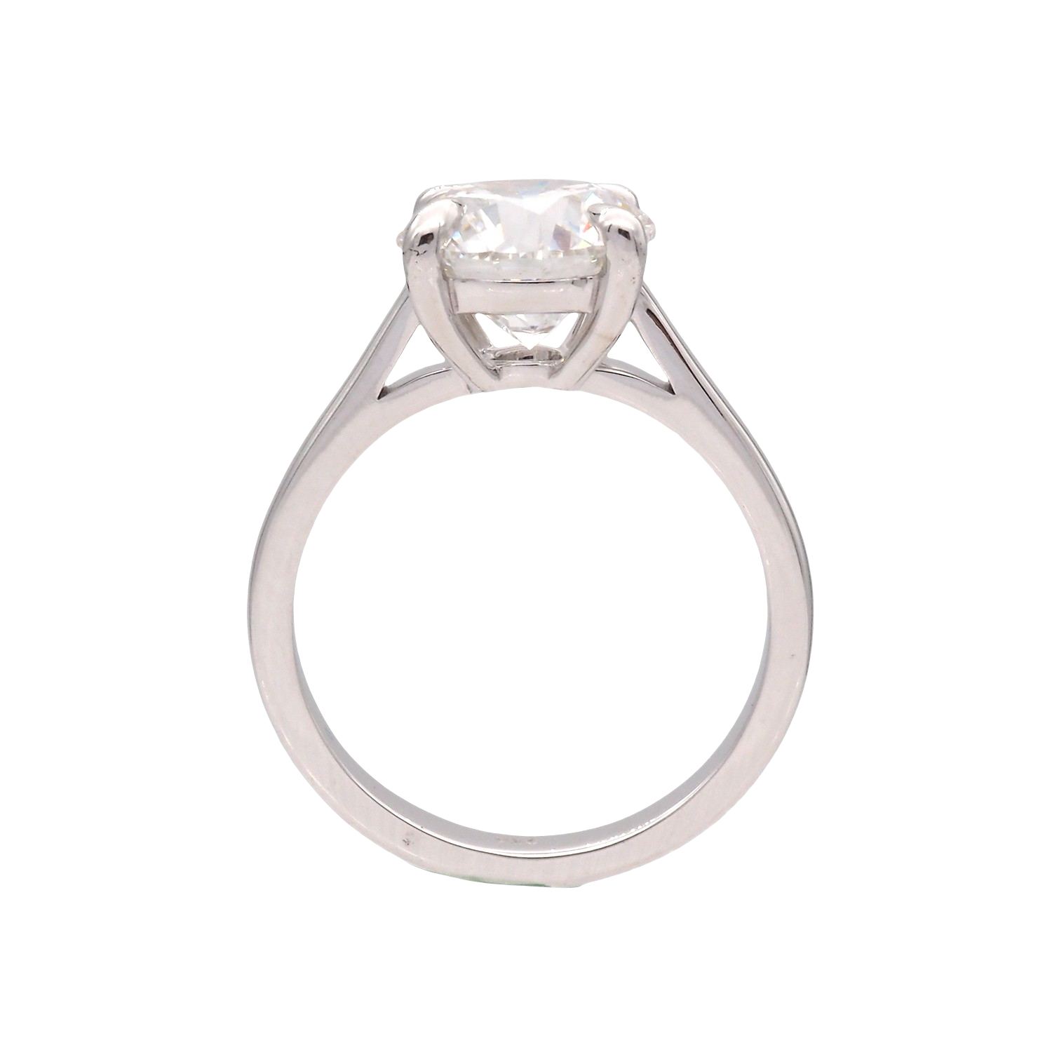 Classic Solitaire Round Lab-Grown Diamond Ring
