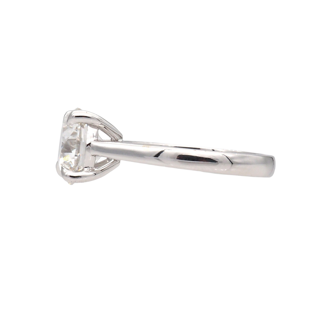 Classic Solitaire Round Lab-Grown Diamond Ring