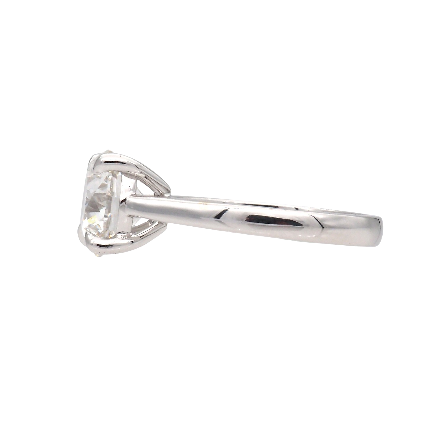 Classic Solitaire Round Lab-Grown Diamond Ring