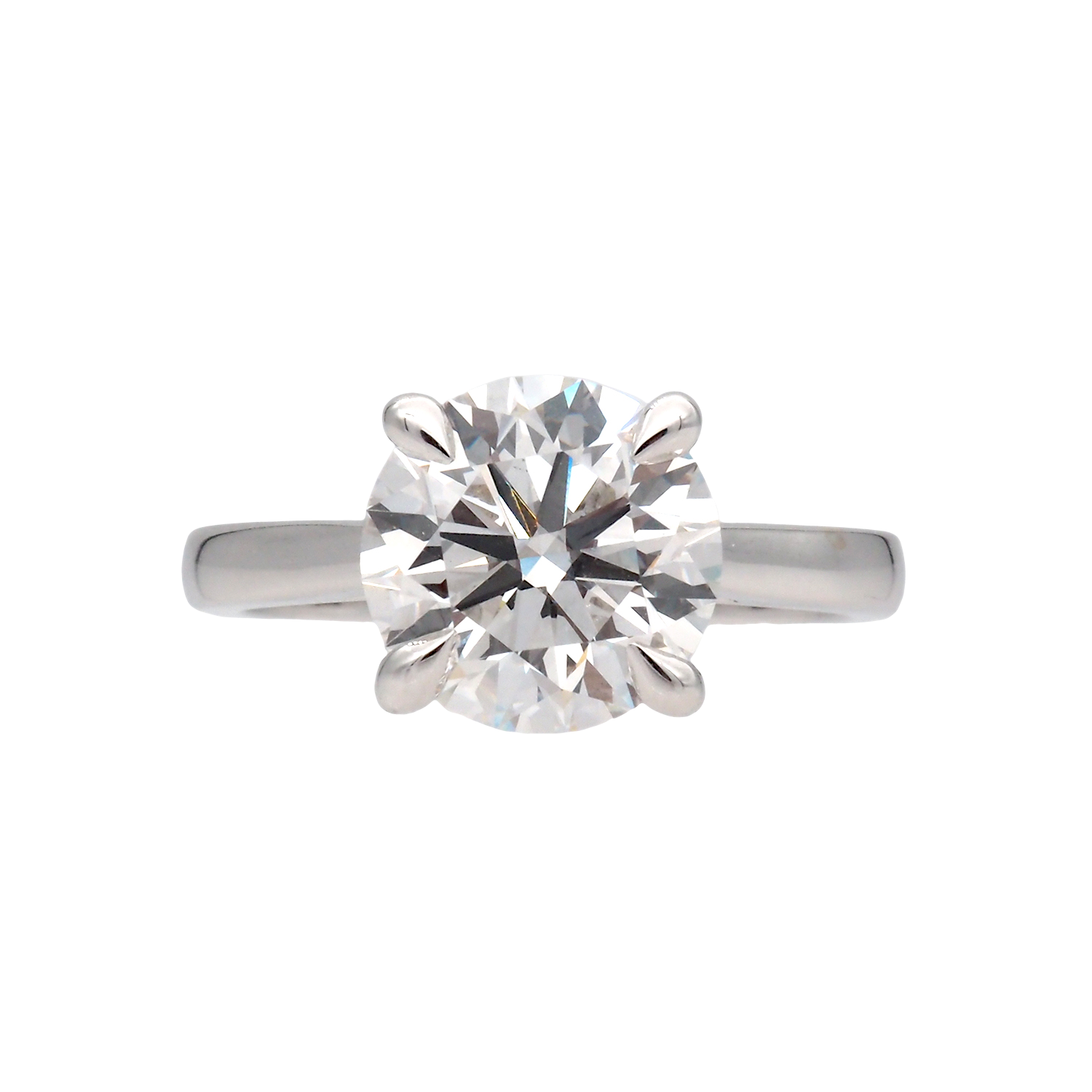 Classic Solitaire Round Lab-Grown Diamond Ring