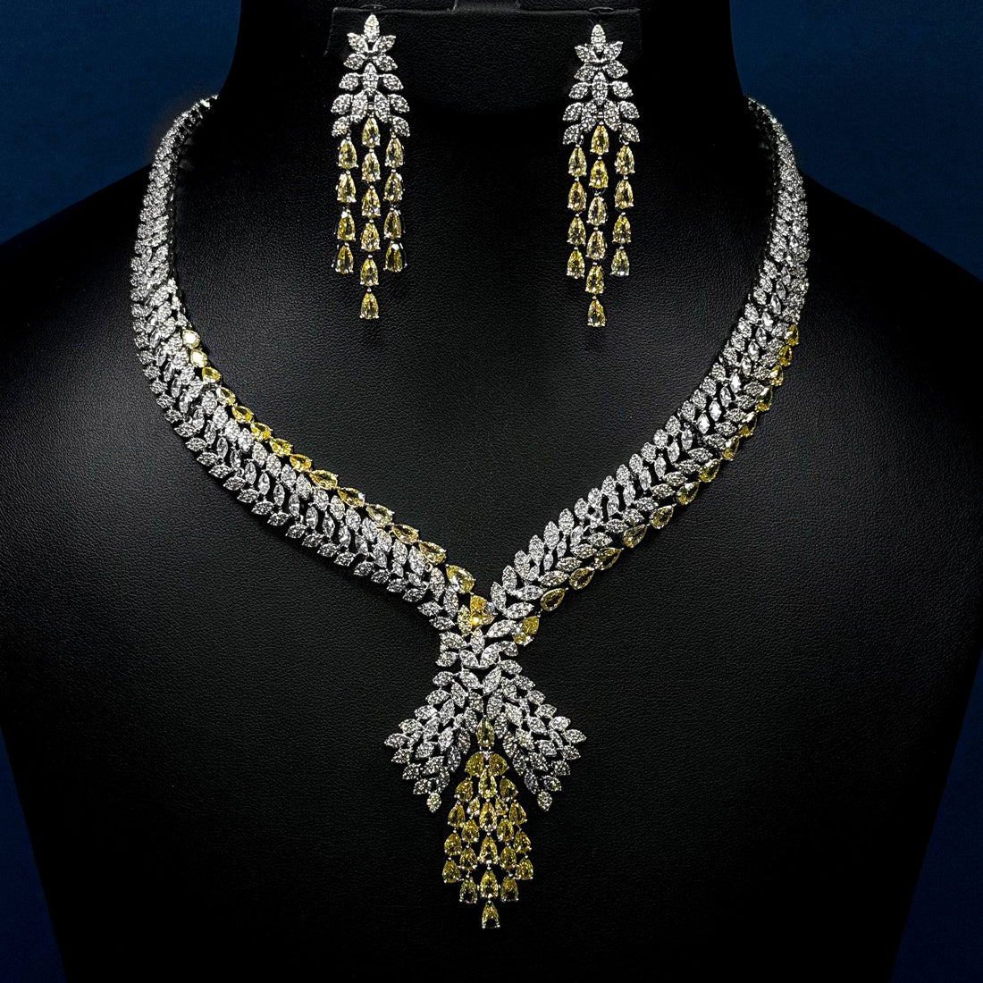 Sunlit Laurel Yellow Zircon Full Set