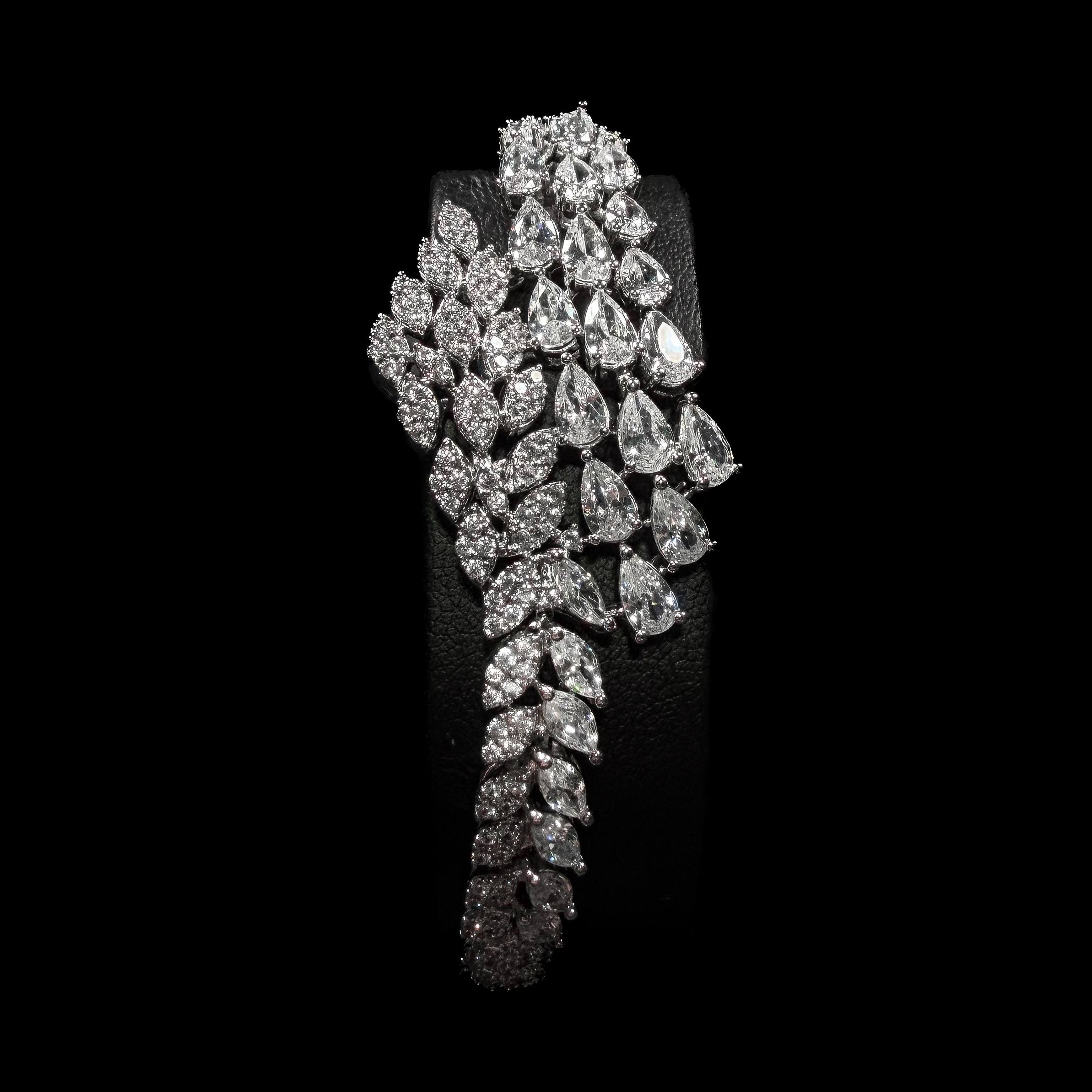 Crystal Laurel White Zircon Full Set