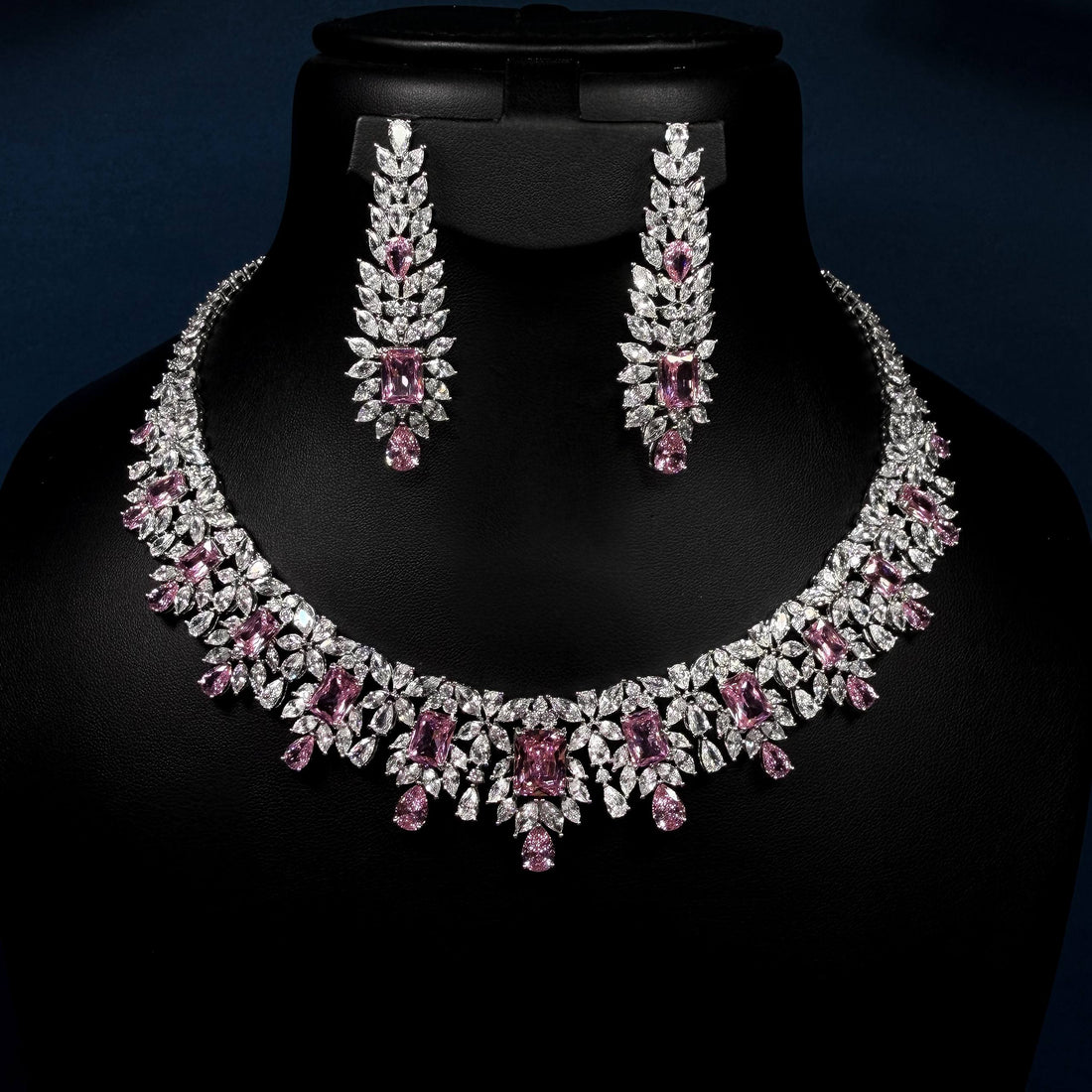Rose Majesty Pink Zircon Full Set