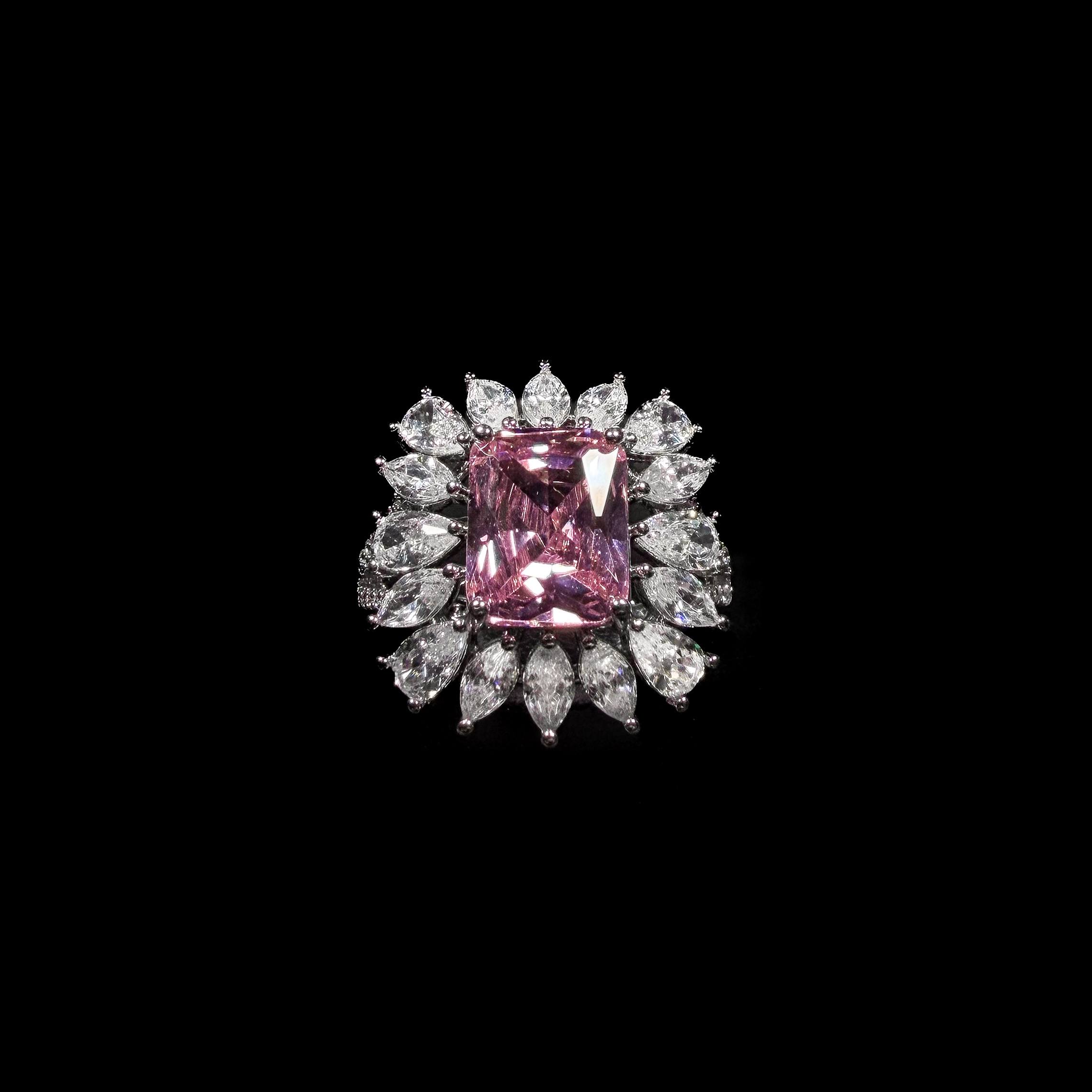 Rose Majesty Pink Zircon Full Set