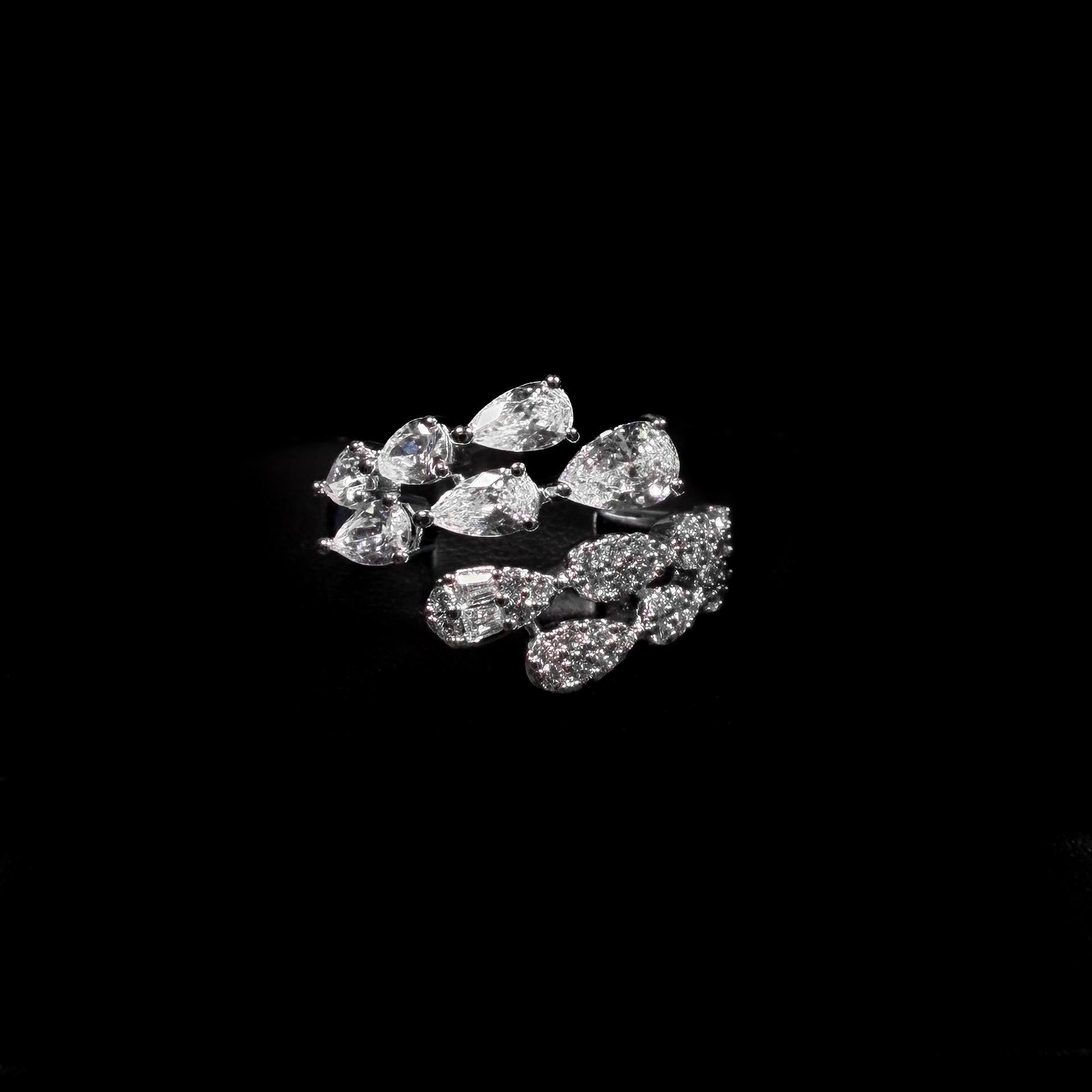 Celestial Cascade White Zircon Full Set