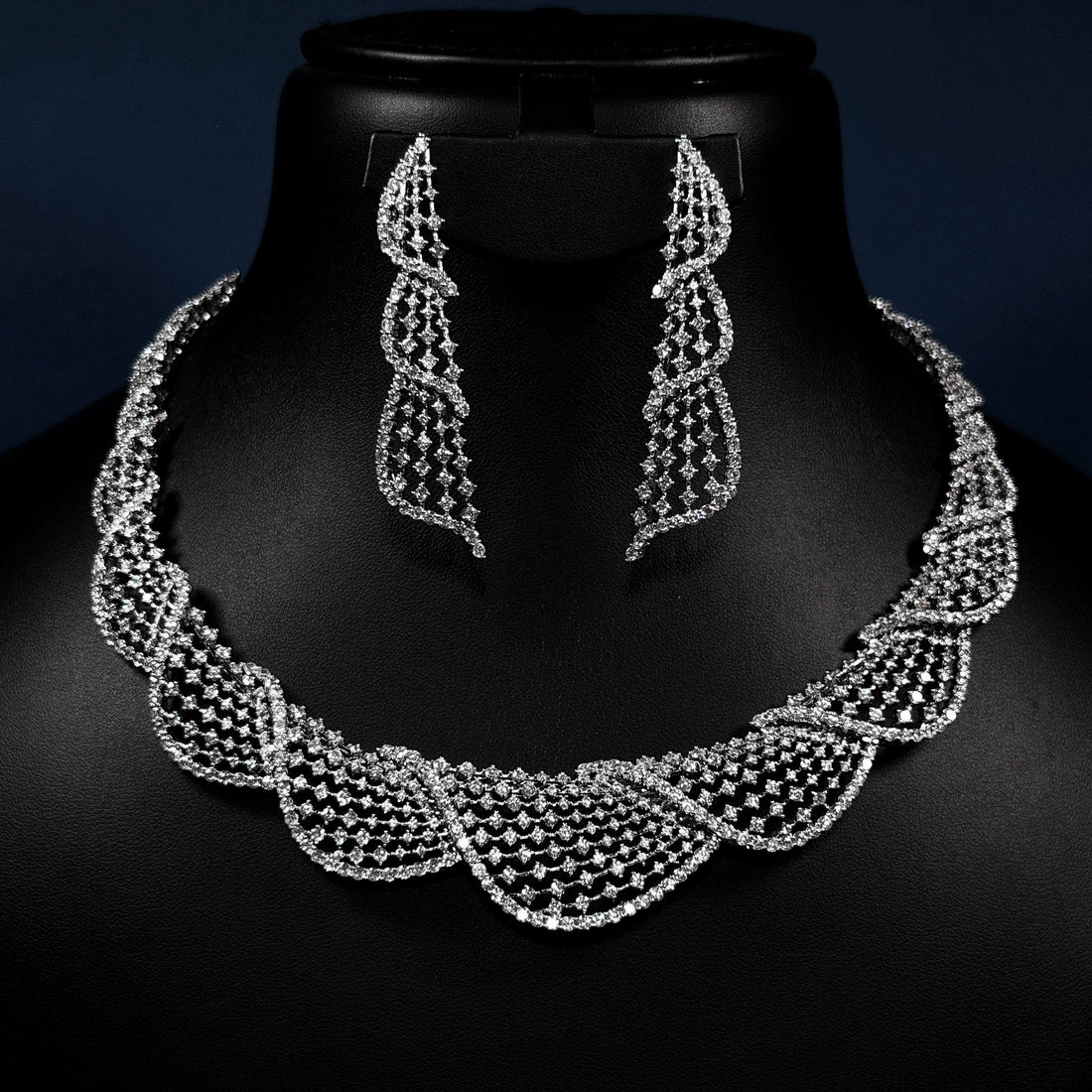 Lace Royale White Zircon Full Set