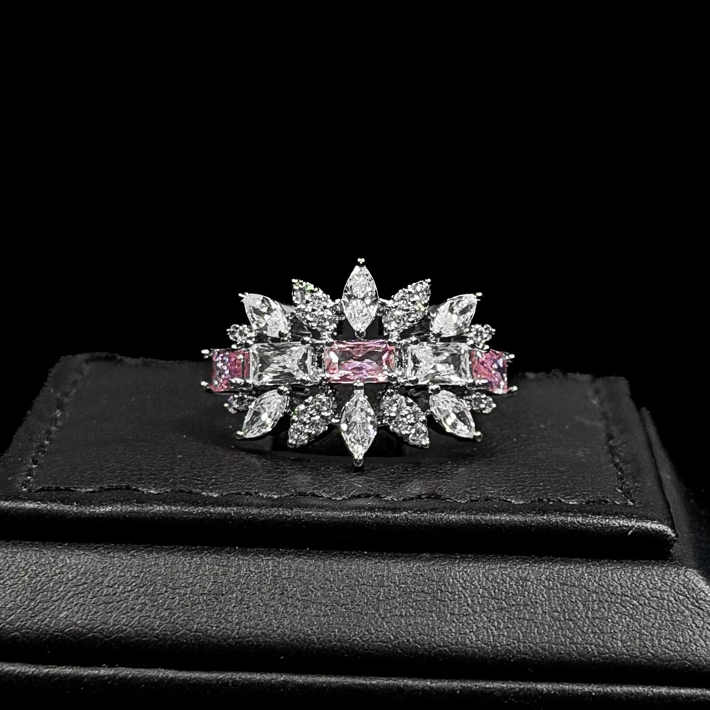 Lilac Veil Pink Zircon Full Set