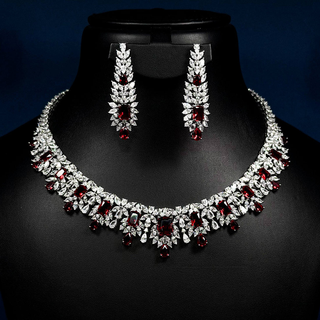 Crimson Royale Red Zircon Full Set
