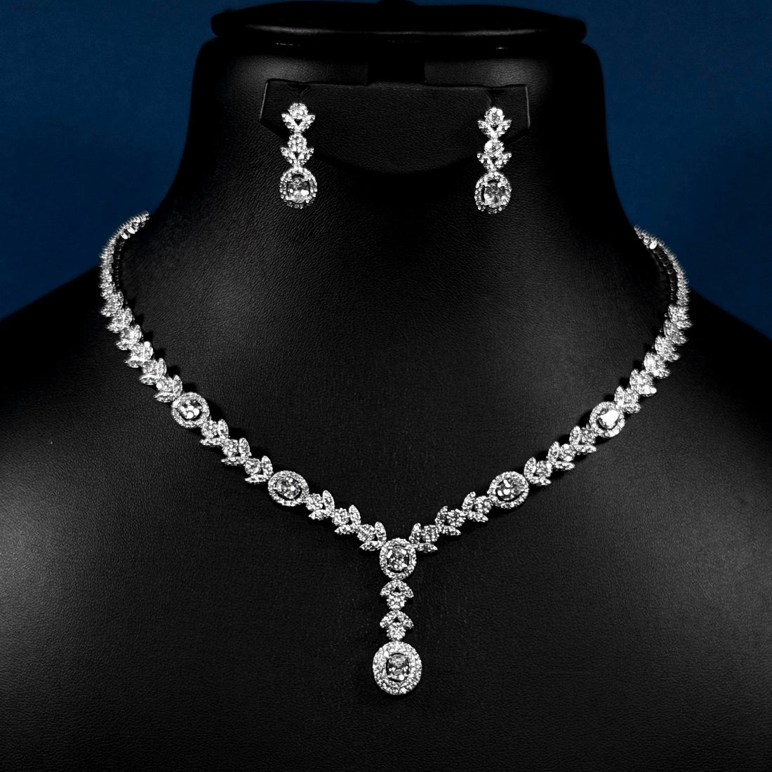 Arctic Blossom White 925 Silver Full Set