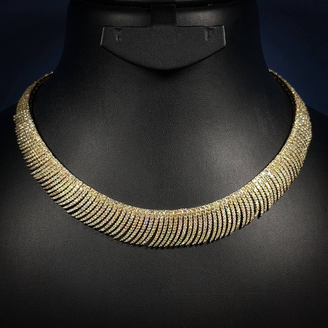 Aurelia Wing White Zircon Gold Plated Full Set