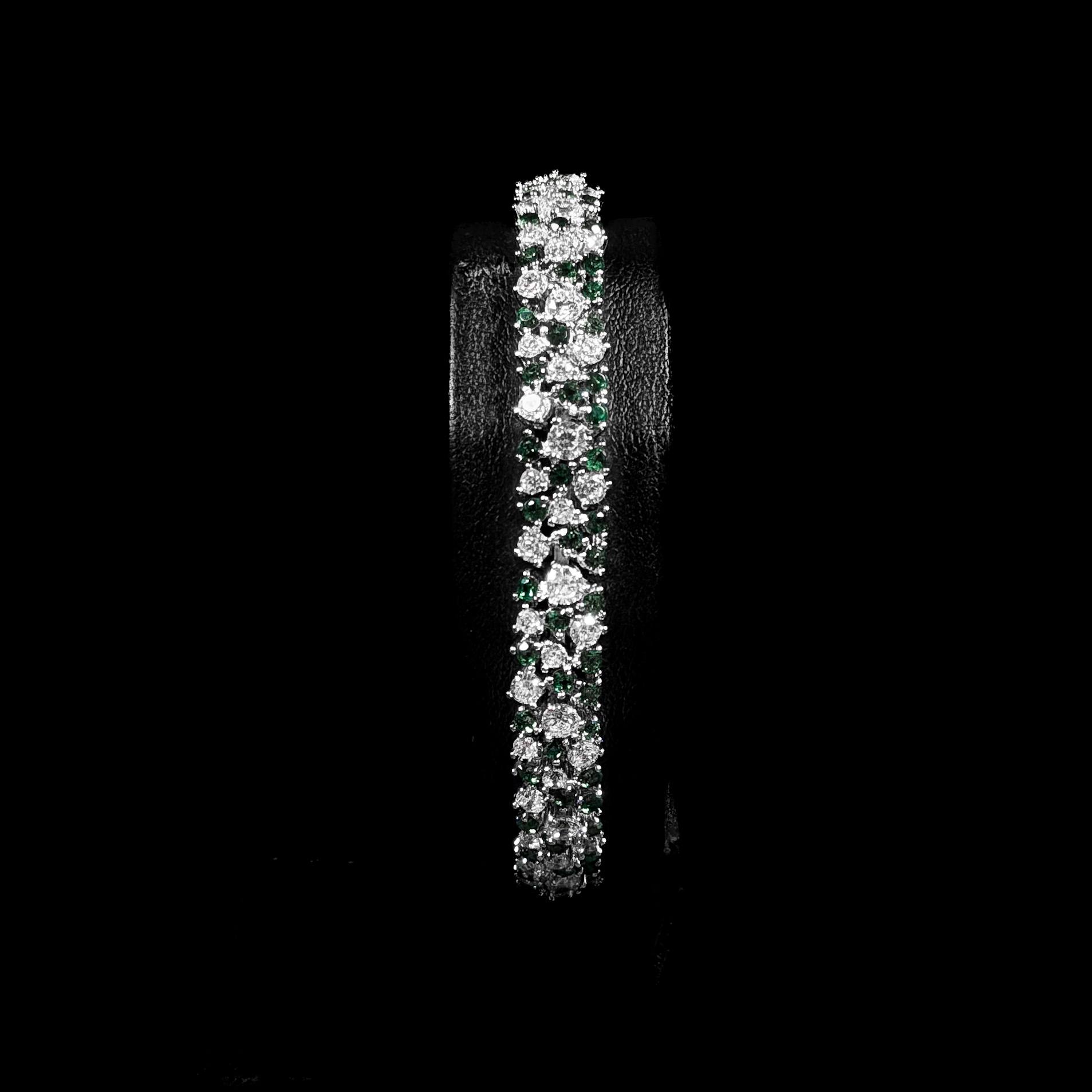 Emerald Cascade Green Zircon Full Set