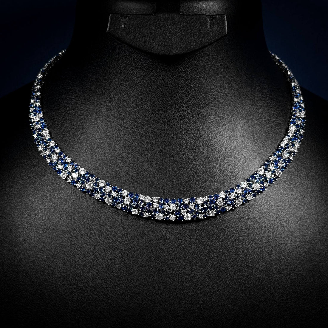 Sapphire Radiance Blue Zircon Full Set
