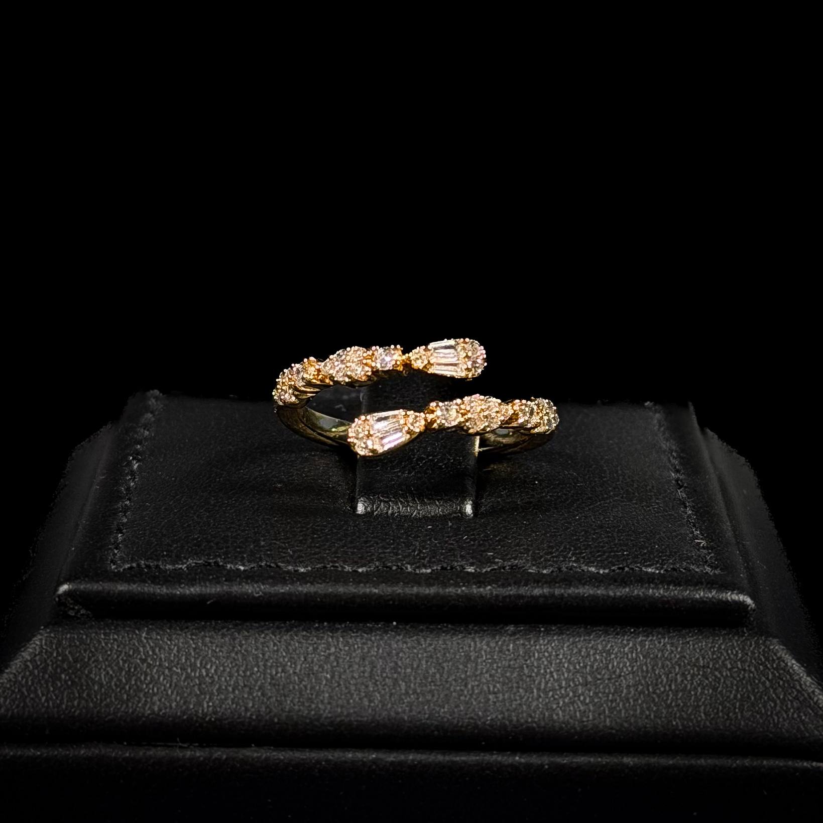 Gold Plated Teardrop White Zircon Full Set