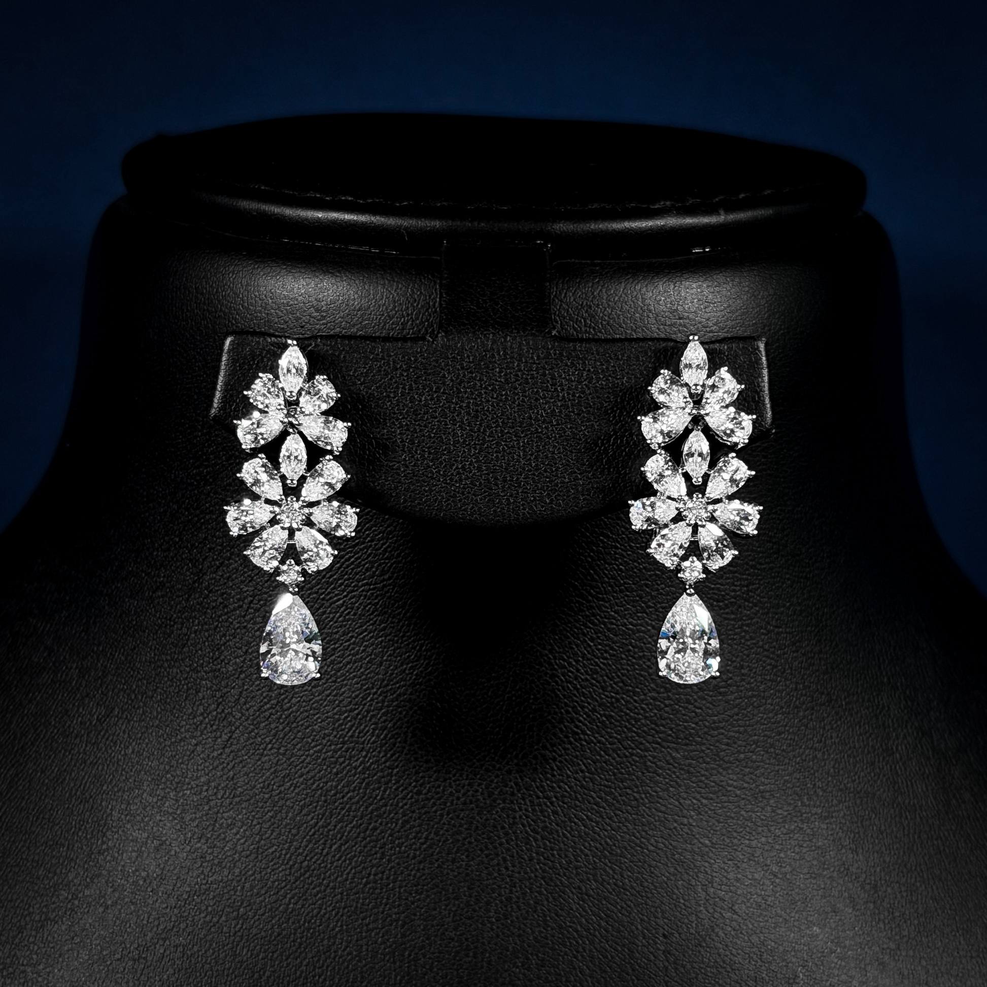 Seraphine Drop White Zircon Full Set