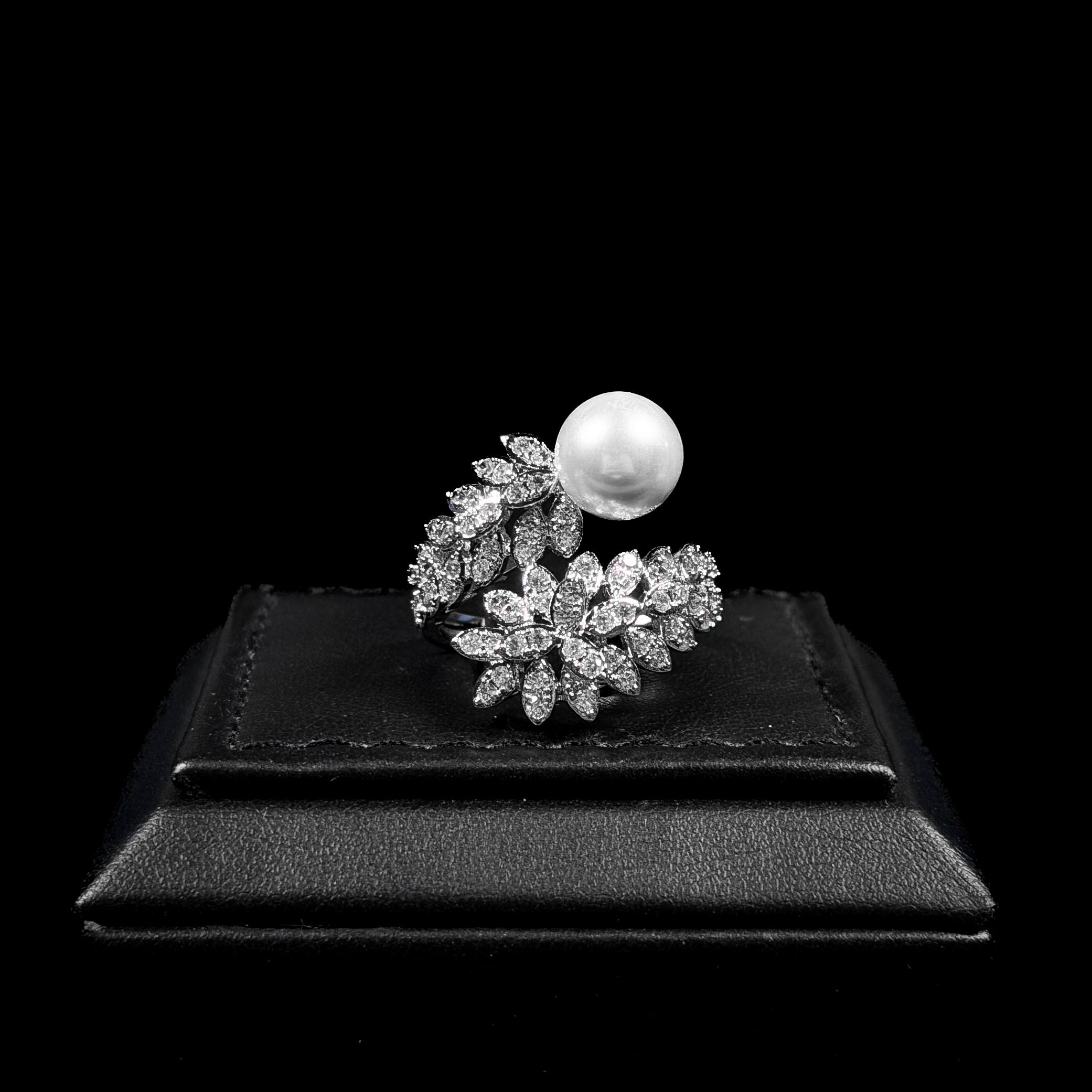 Imperial Pearl Cascade White Zircon Full Set