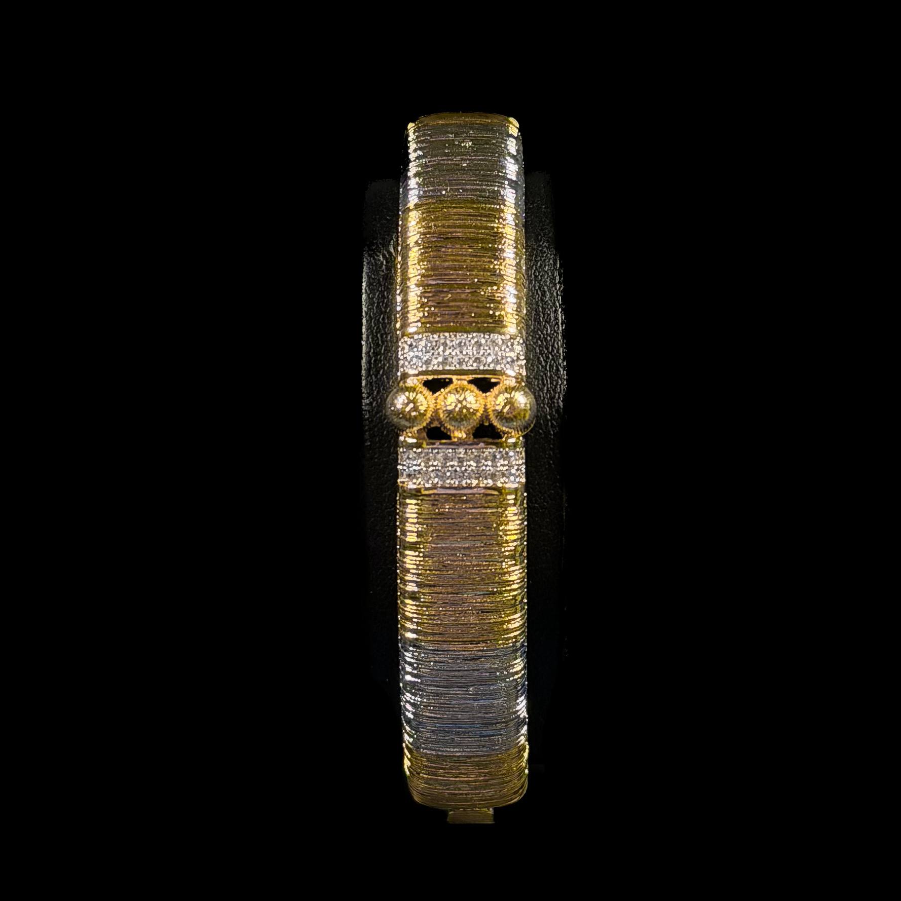 Regal Harmony White Zircon Gold Plated Full Set
