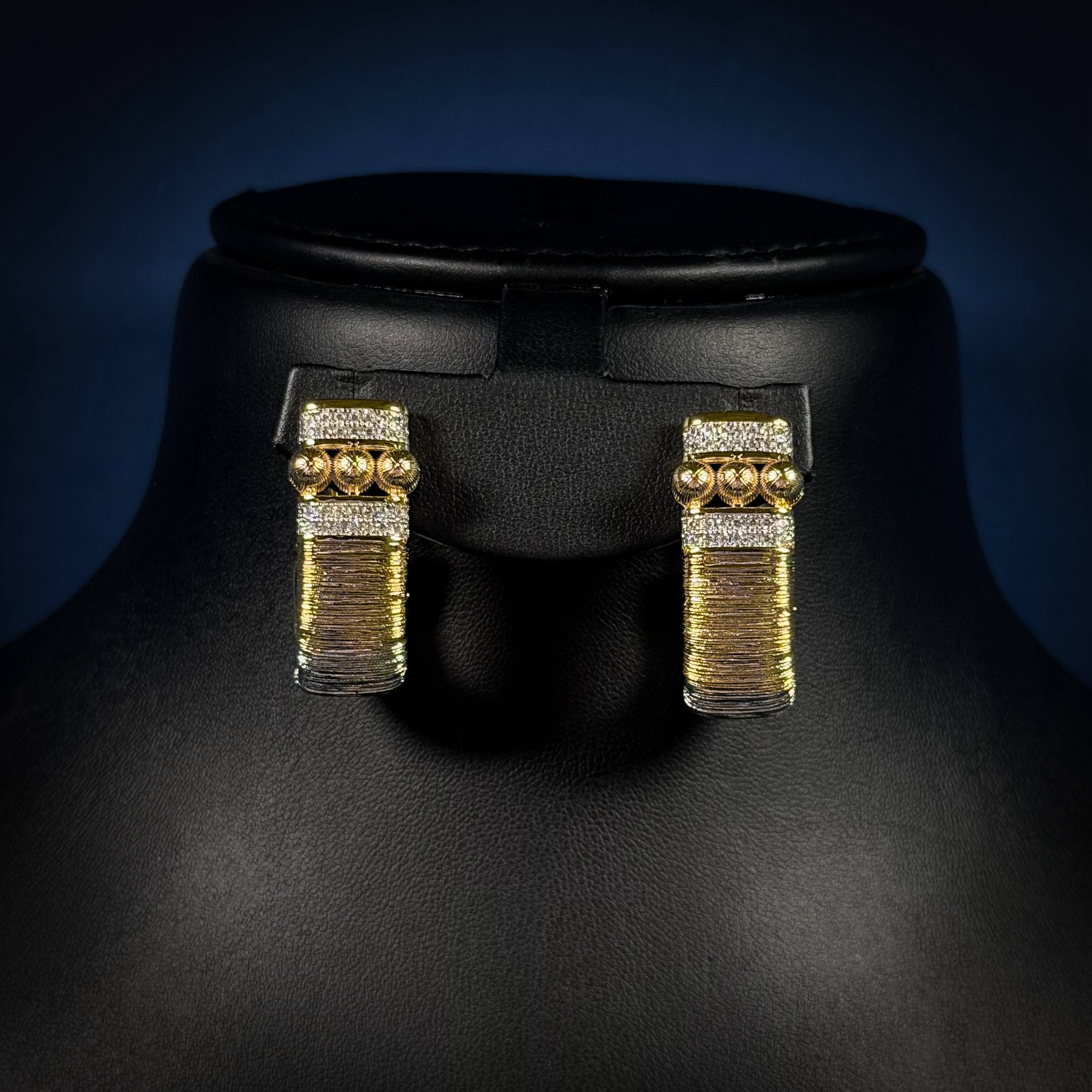 Regal Harmony White Zircon Gold Plated Full Set
