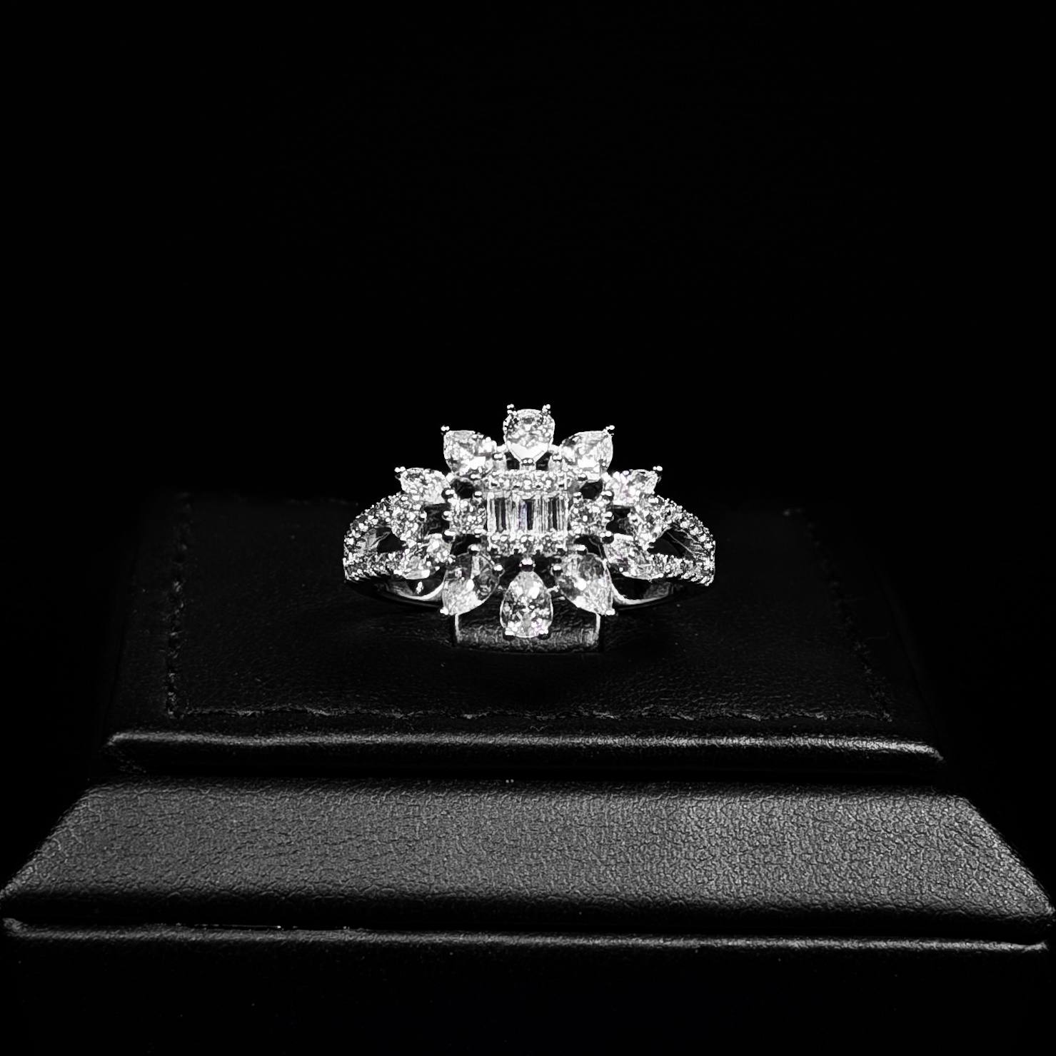 Cascade Lumiere White 925 Silver Full Set