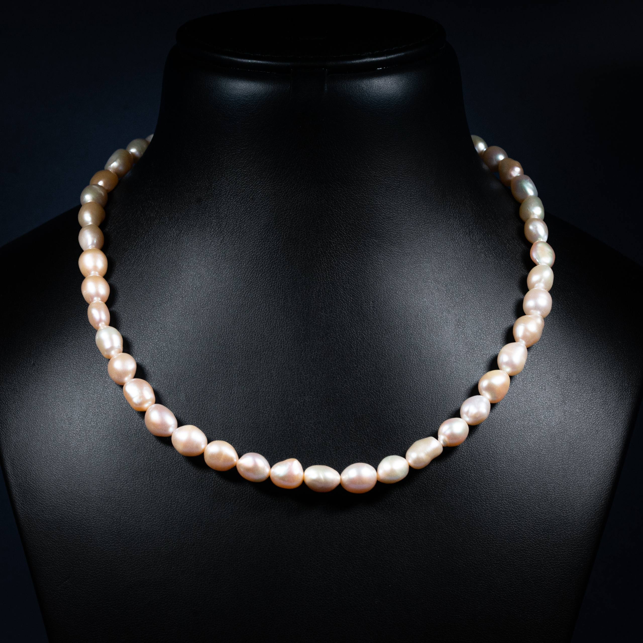 Dolce Mondo Blush Baroque Freshwater Pearl Necklace