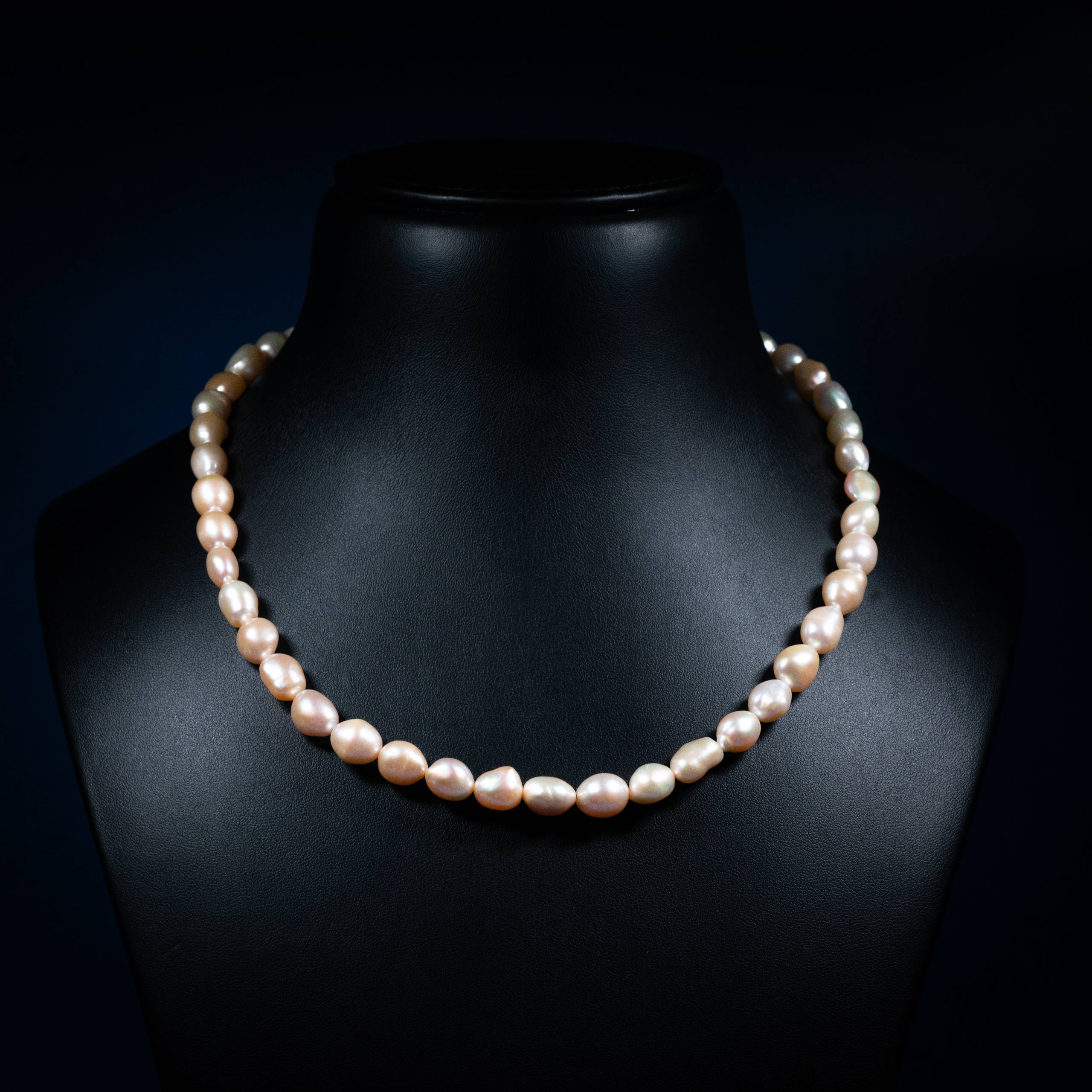Dolce Mondo Blush Baroque Freshwater Pearl Necklace