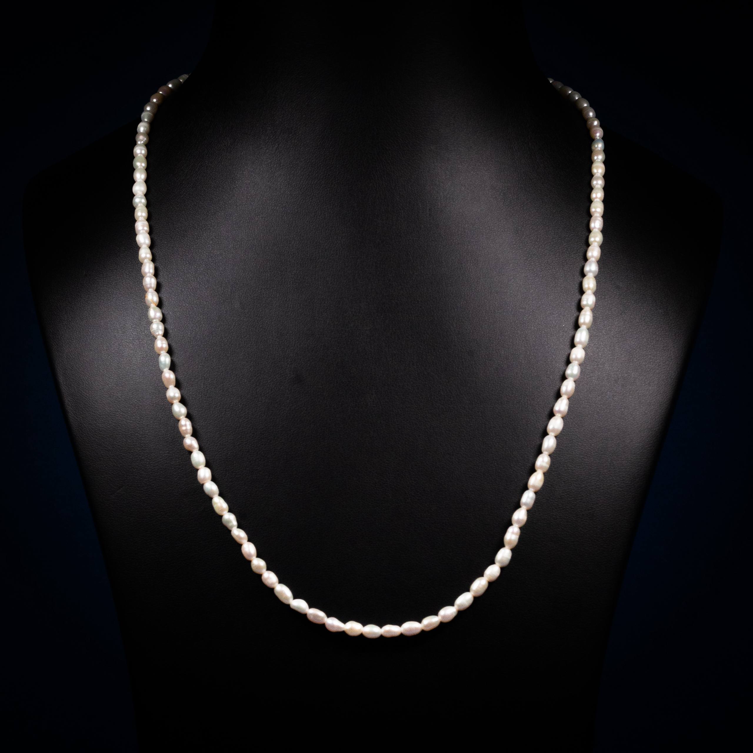 Dolce Mondo Long Baroque Freshwater Pearl Necklace
