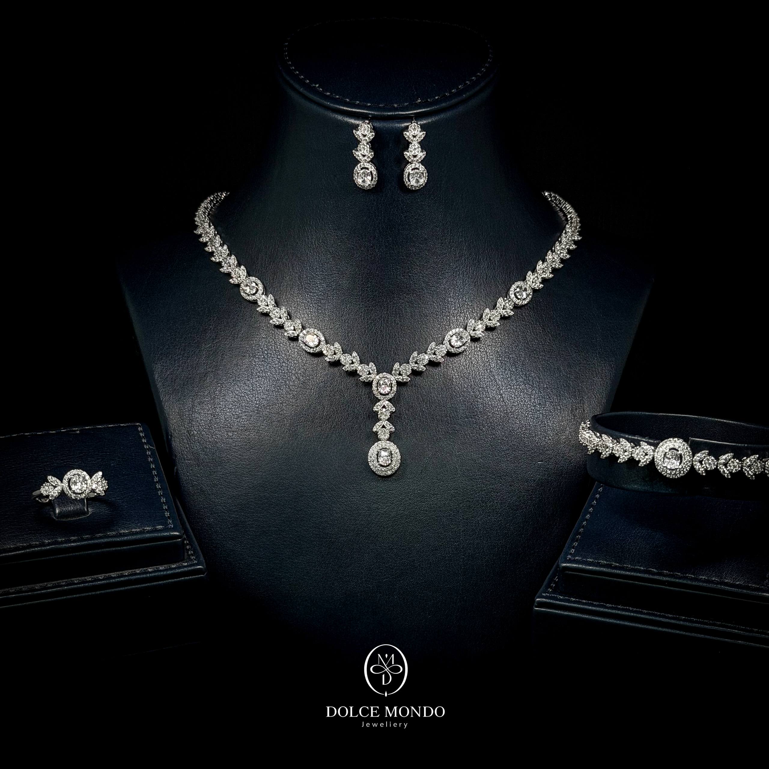 Timeless Elegance Jewelry Set 925 Silver