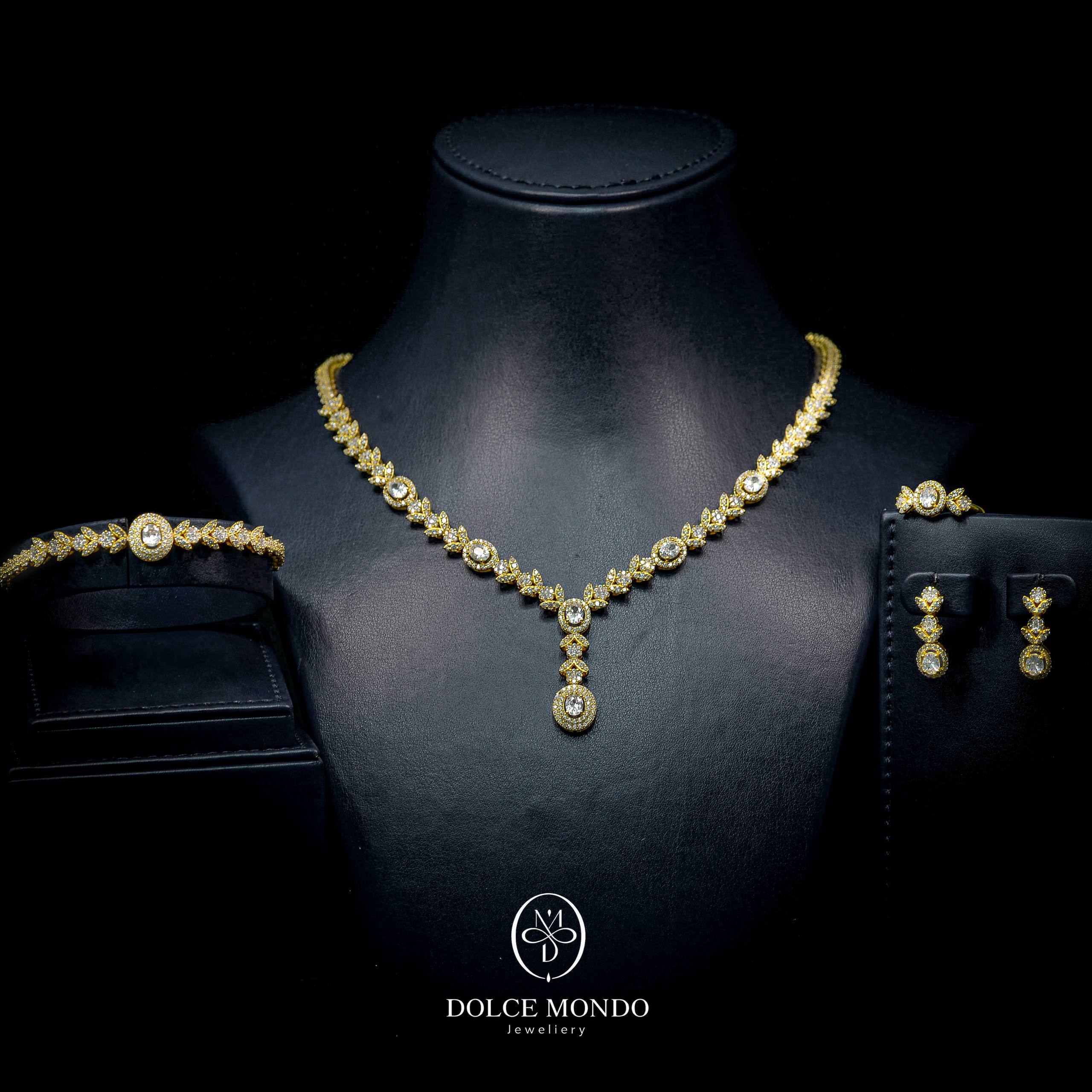 Vellure Golden Glow Set 925 Silver