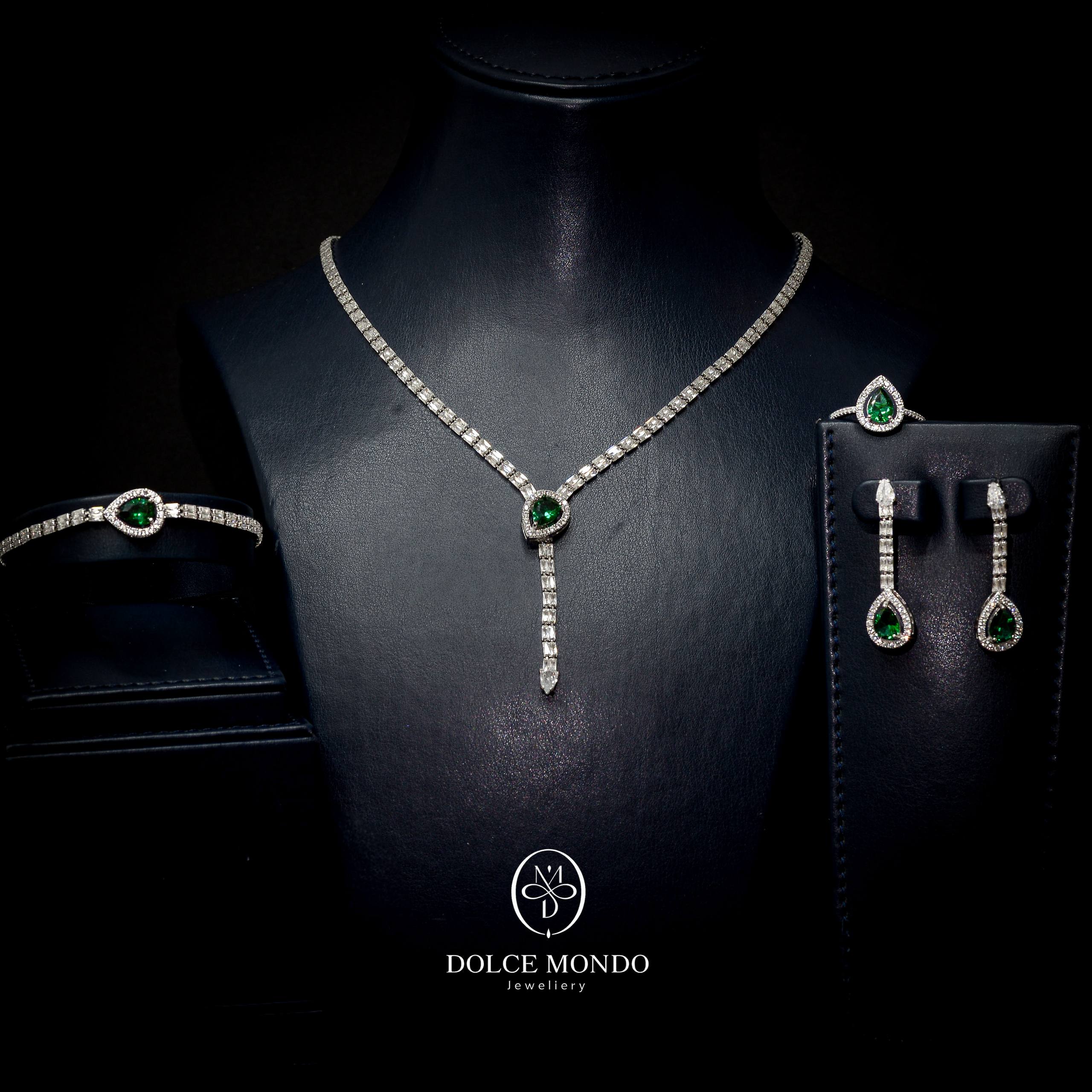 Noelle Crystal Elegance Set 925 Silver