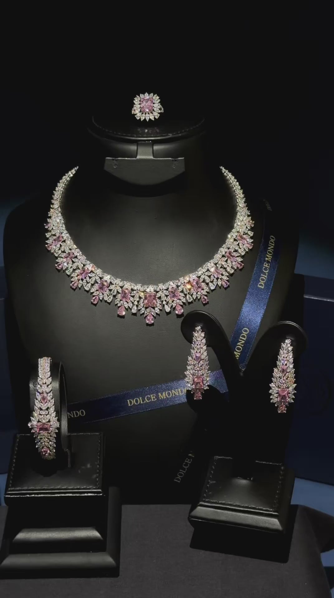 Rose Majesty Pink Zircon Full Set
