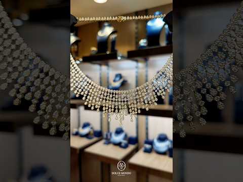 طقم الزركون الأبيض الكامل بتصميم أوريك فرينج
