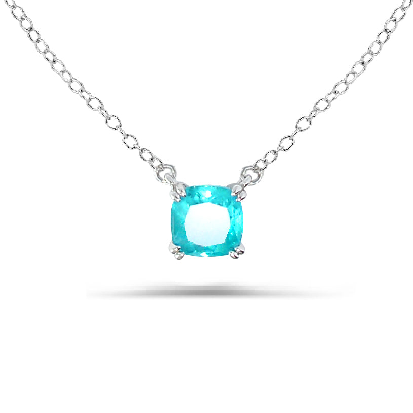 Sparkle Elegance Silver Zircon Necklace  with special stones for a Sophisticated Look with