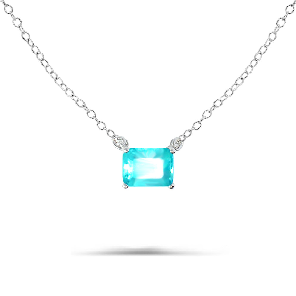 Sparkle Elegance Silver Zircon Necklace  with special stones for a Sophisticated Look with